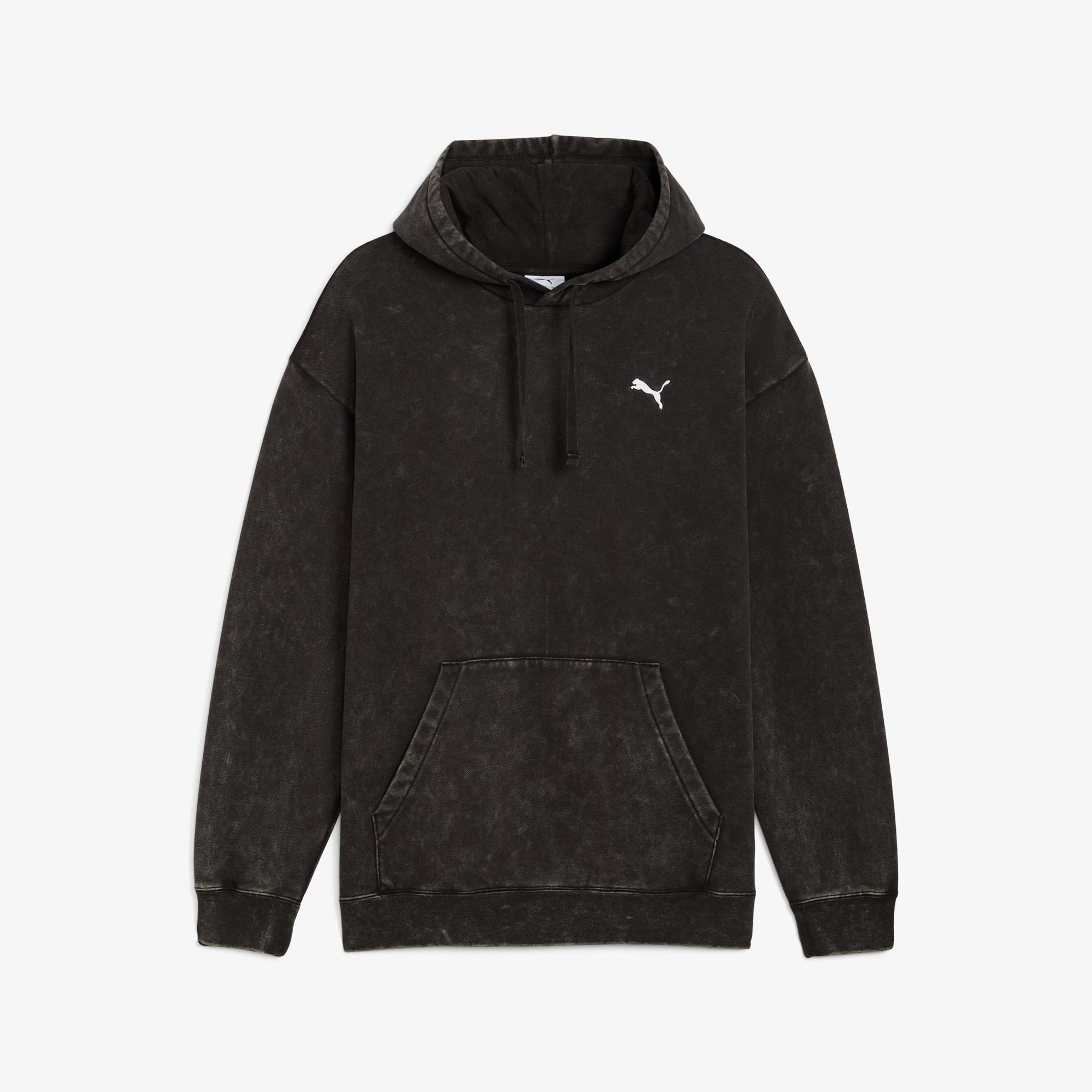 Puma Essentials Elevated Erkek Siyah Sweatshirt