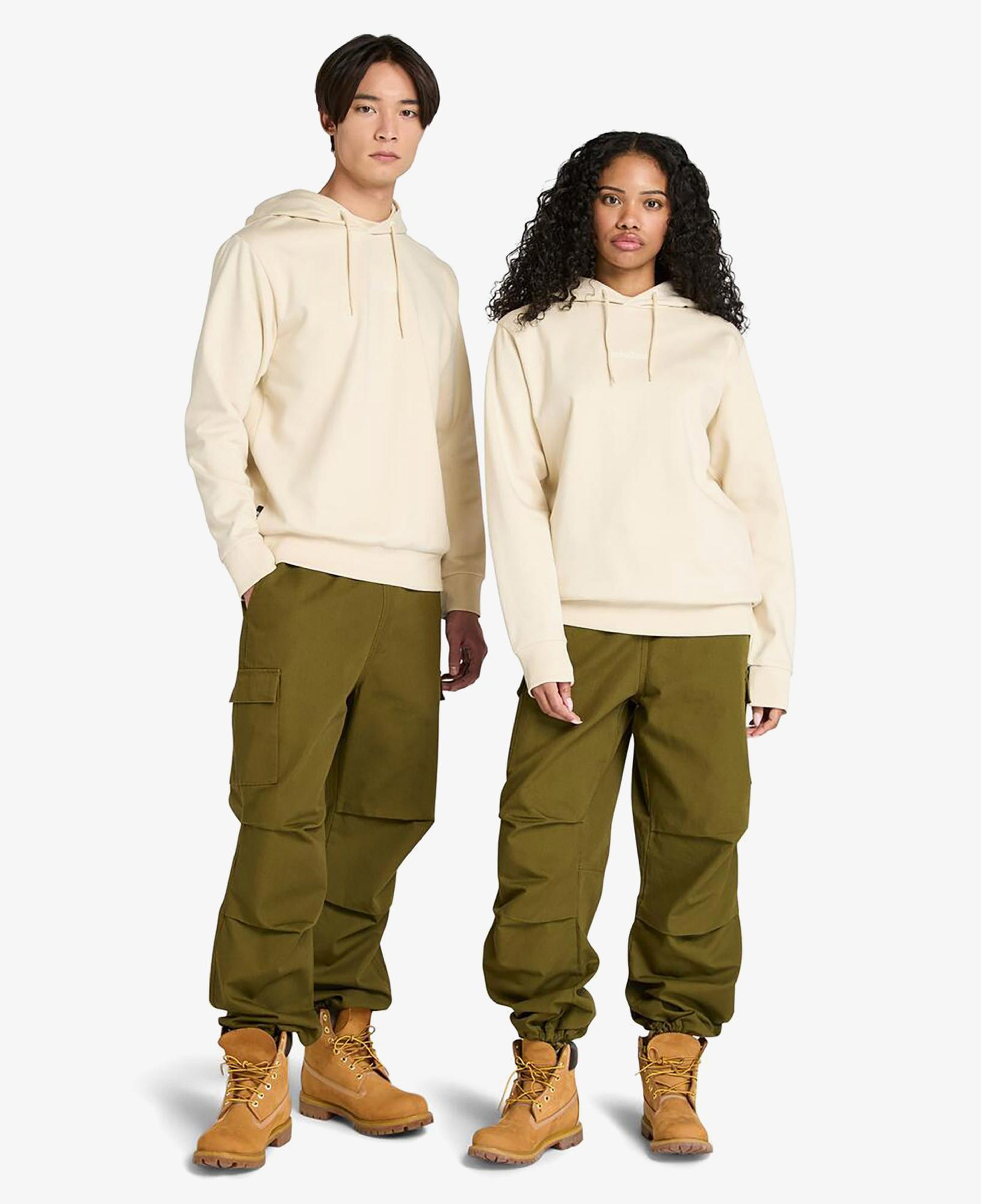 Timberland Emboridered Logo Erkek Sarı Sweatshirt