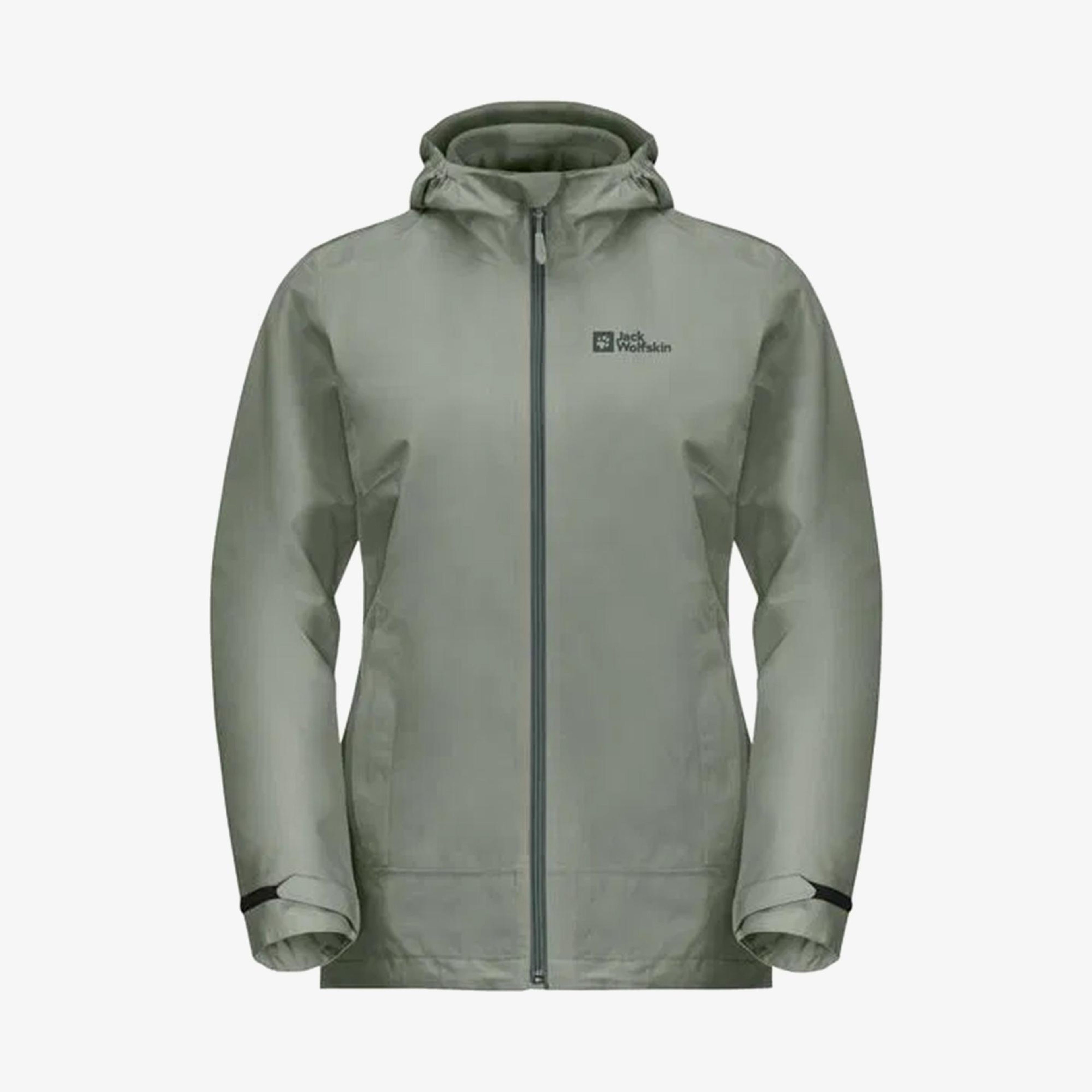 Jack Wolfskin Moonrise 3-in-1 Yeşil Kadın Ceket