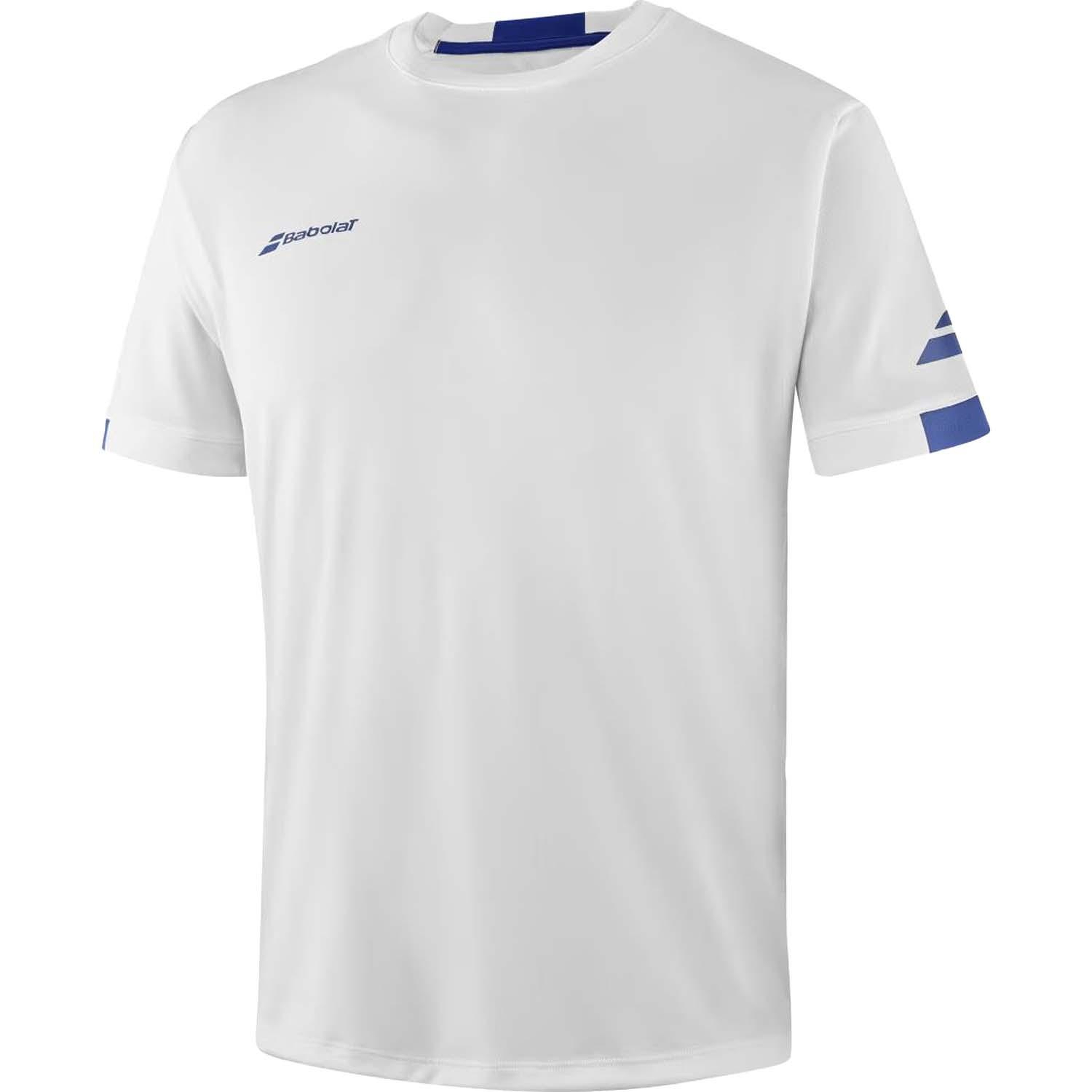 Babolat Play Crew Neck Erkek Beyaz Tişört