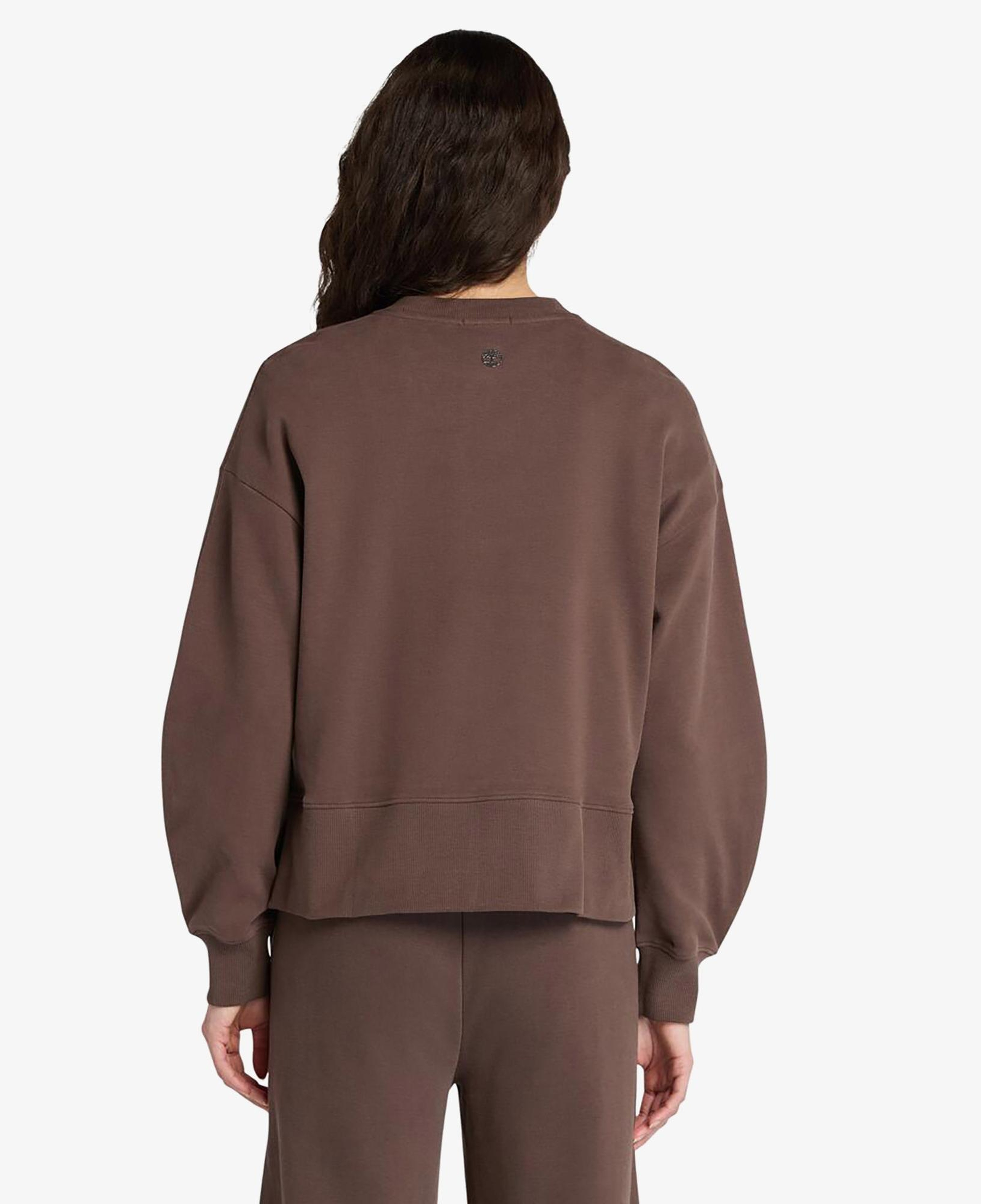 Timberland Lush Comfort Crew Kadın Kahverengi Sweatshirt