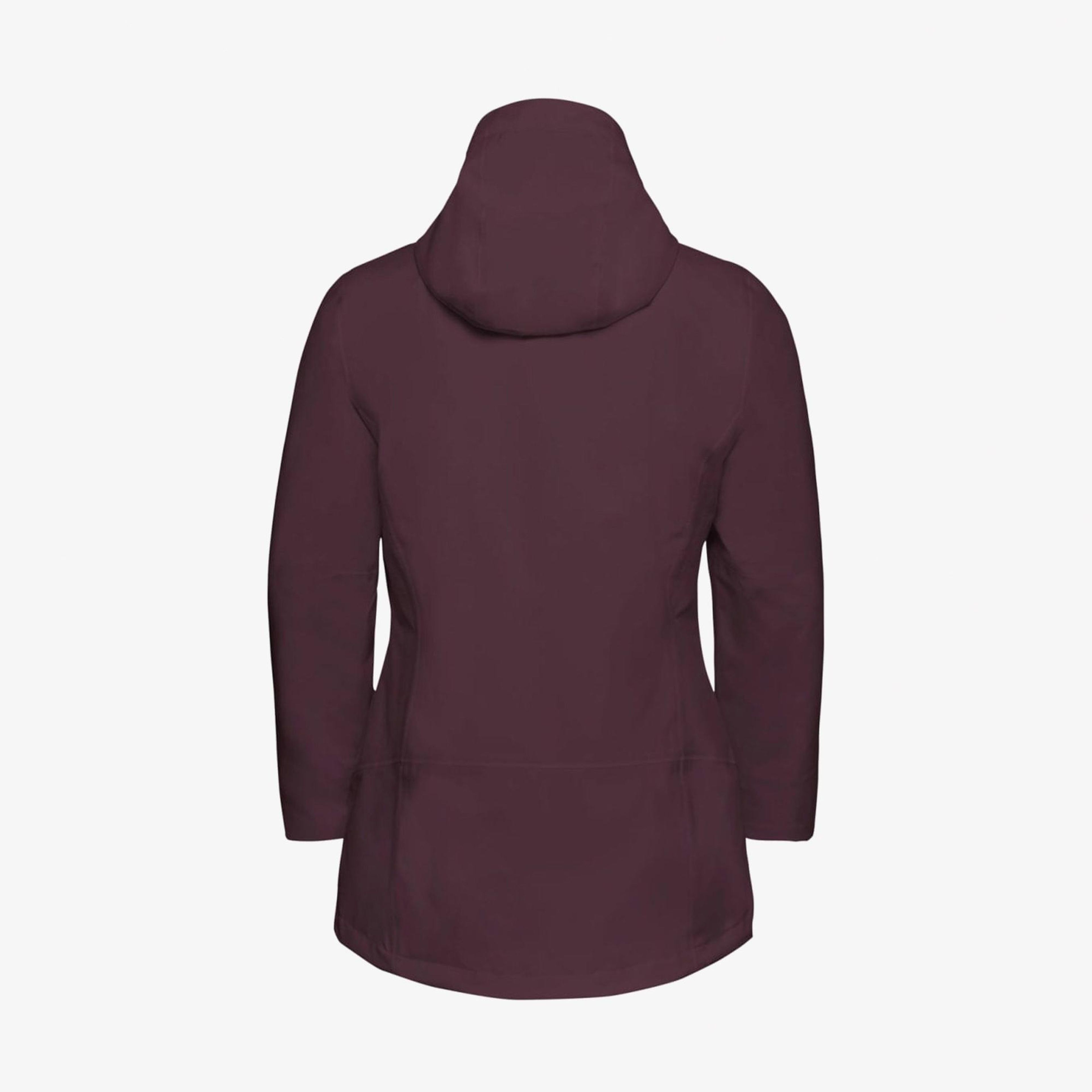 Jack Wolfskin Moonrise 3in1 Kadın Mor Ceket