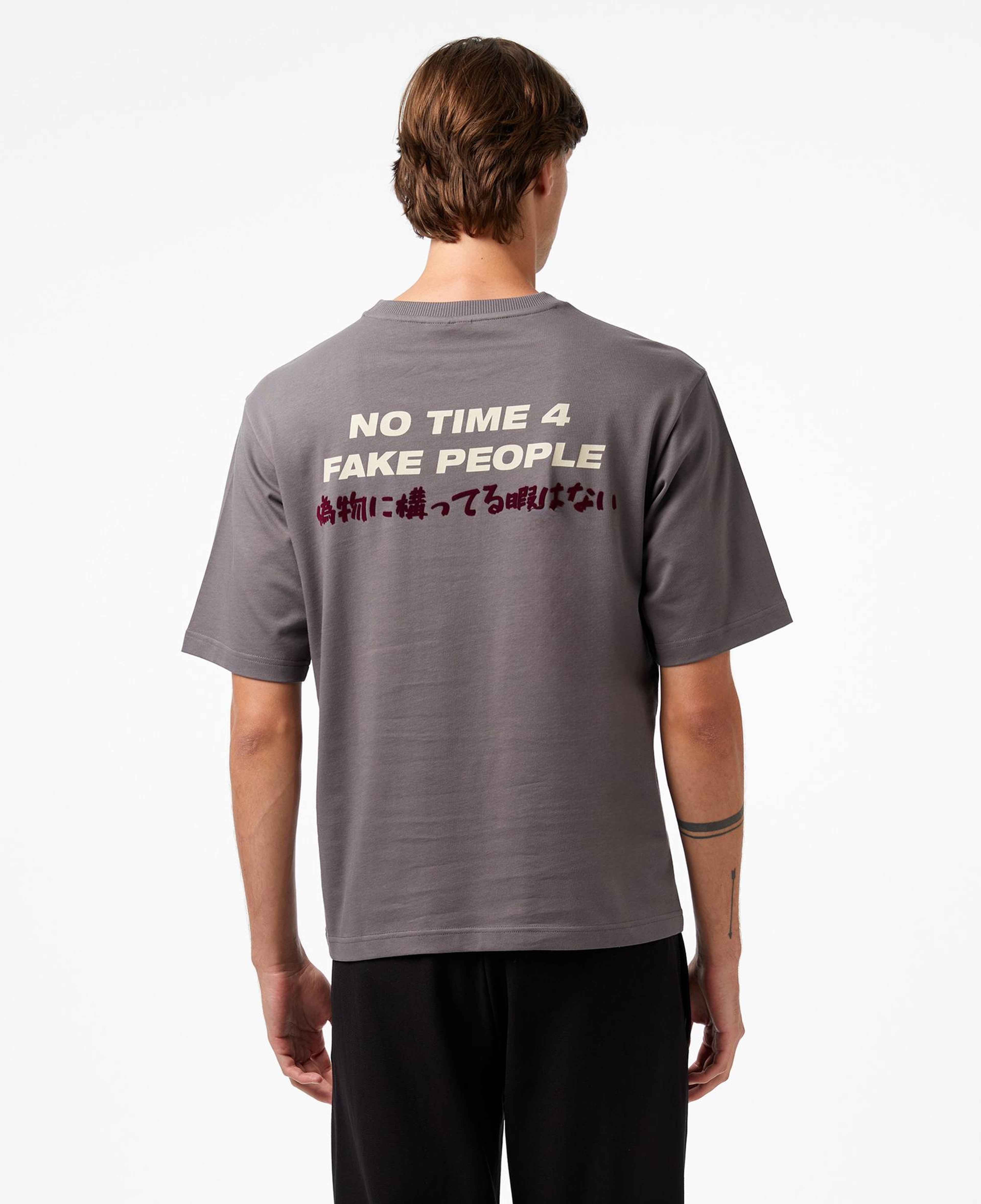 UNITED4 Classic Erkek Gri T-Shirt