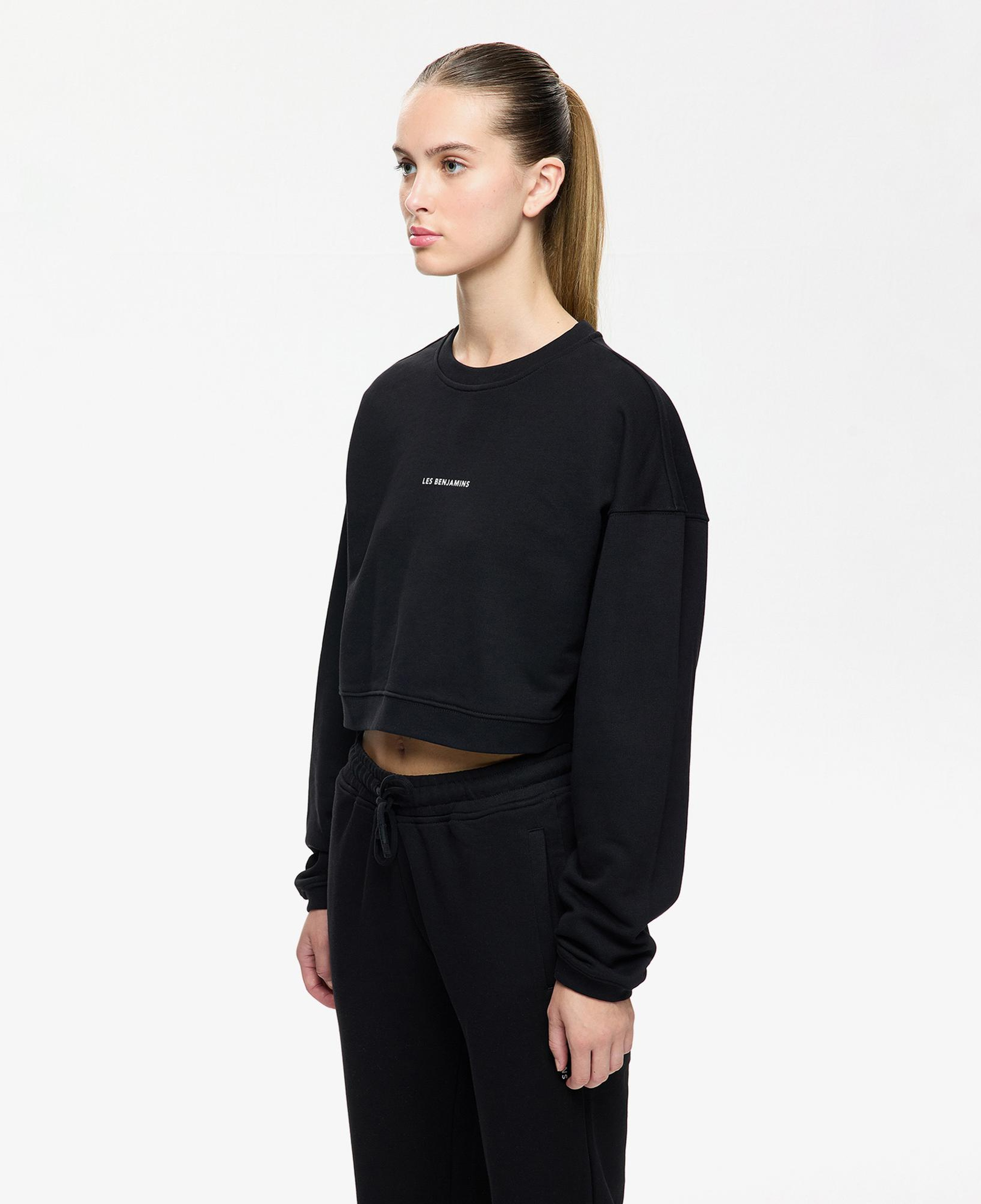 Les Benjamins Kadın Siyah Sweatshirt