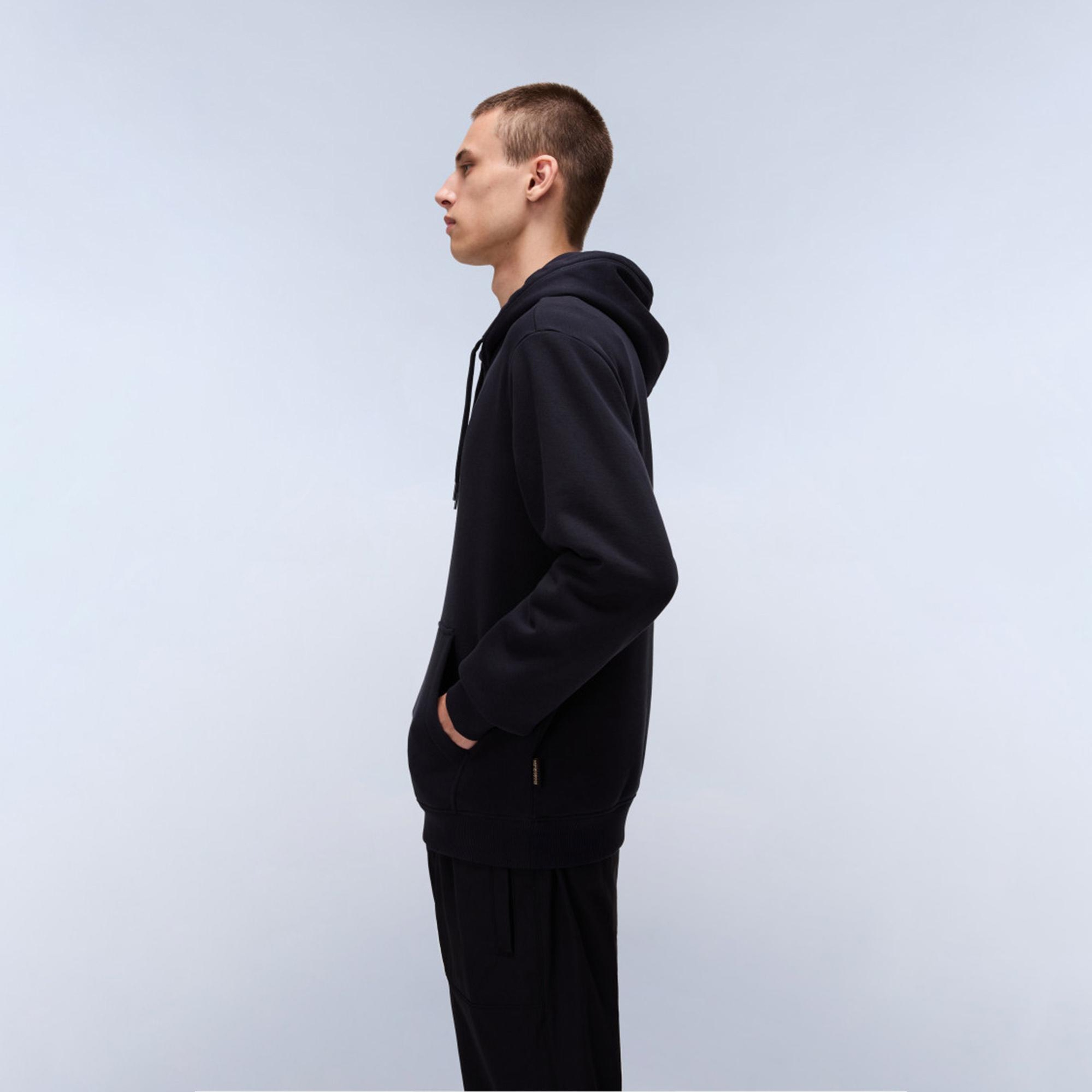 Napapijri B-Box Erkek Siyah Sweatshirt