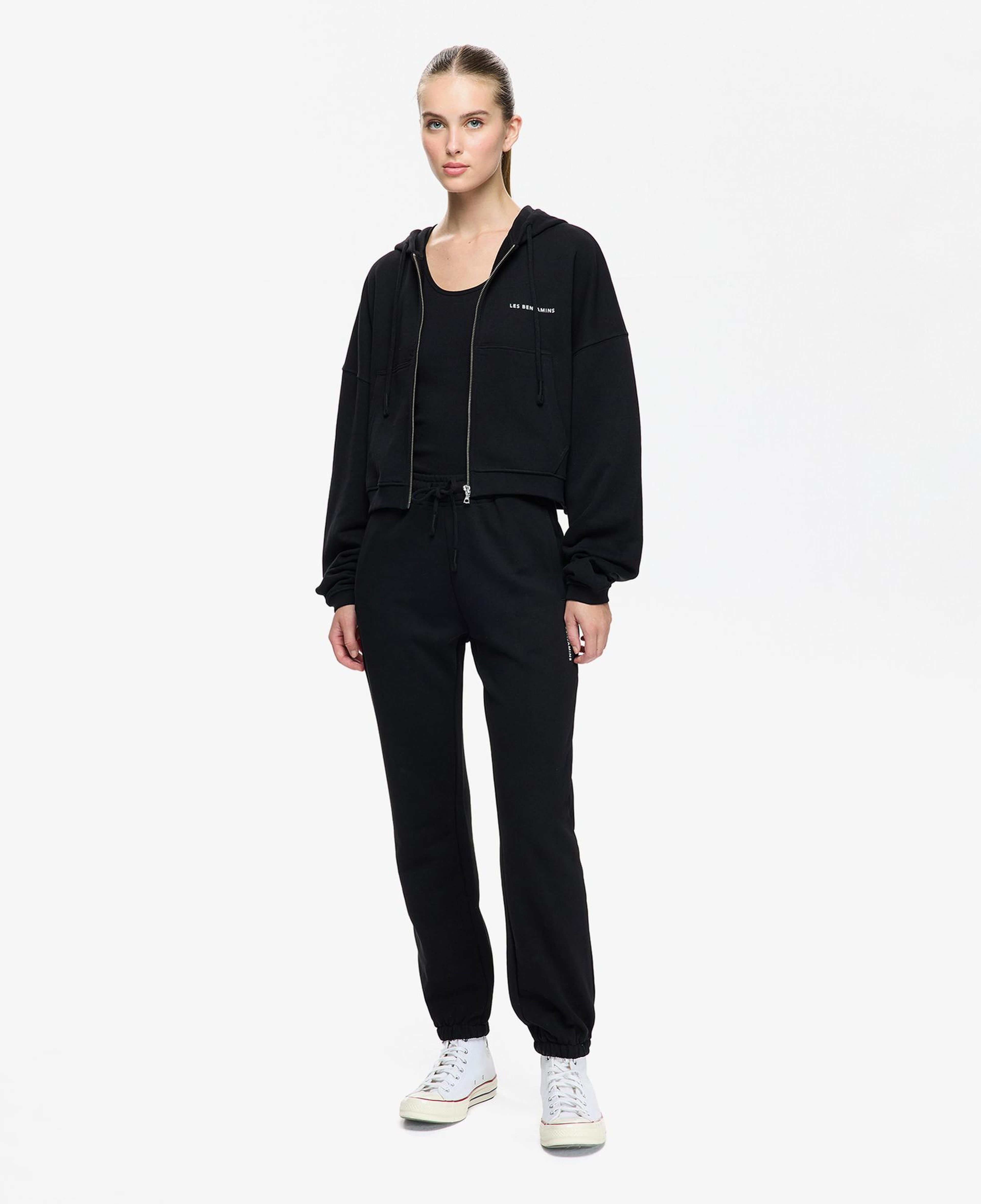 Les Benjamins Kadın Siyah Eşofman Altı