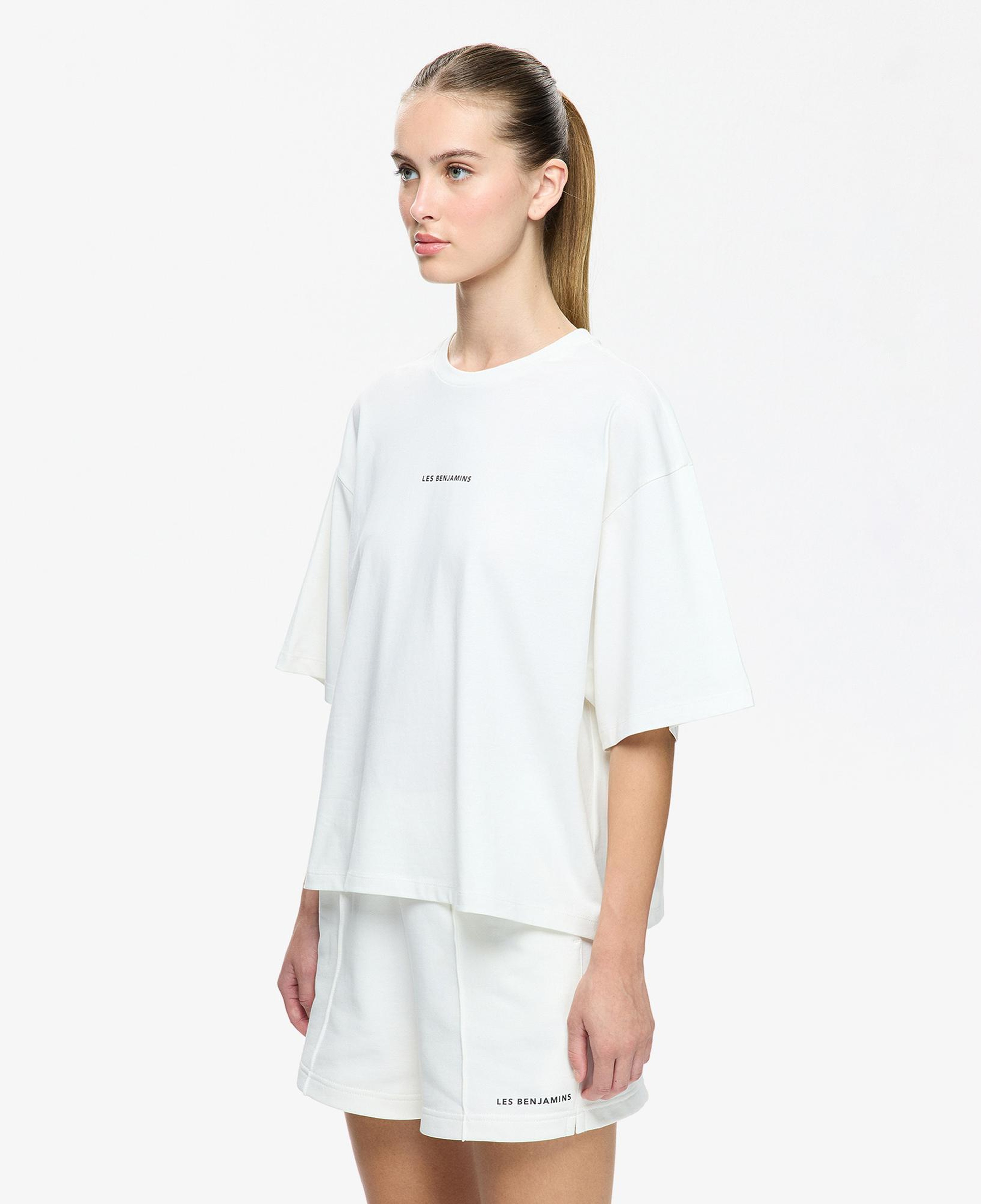 Les Benjamins Kadın Beyaz T-Shirt