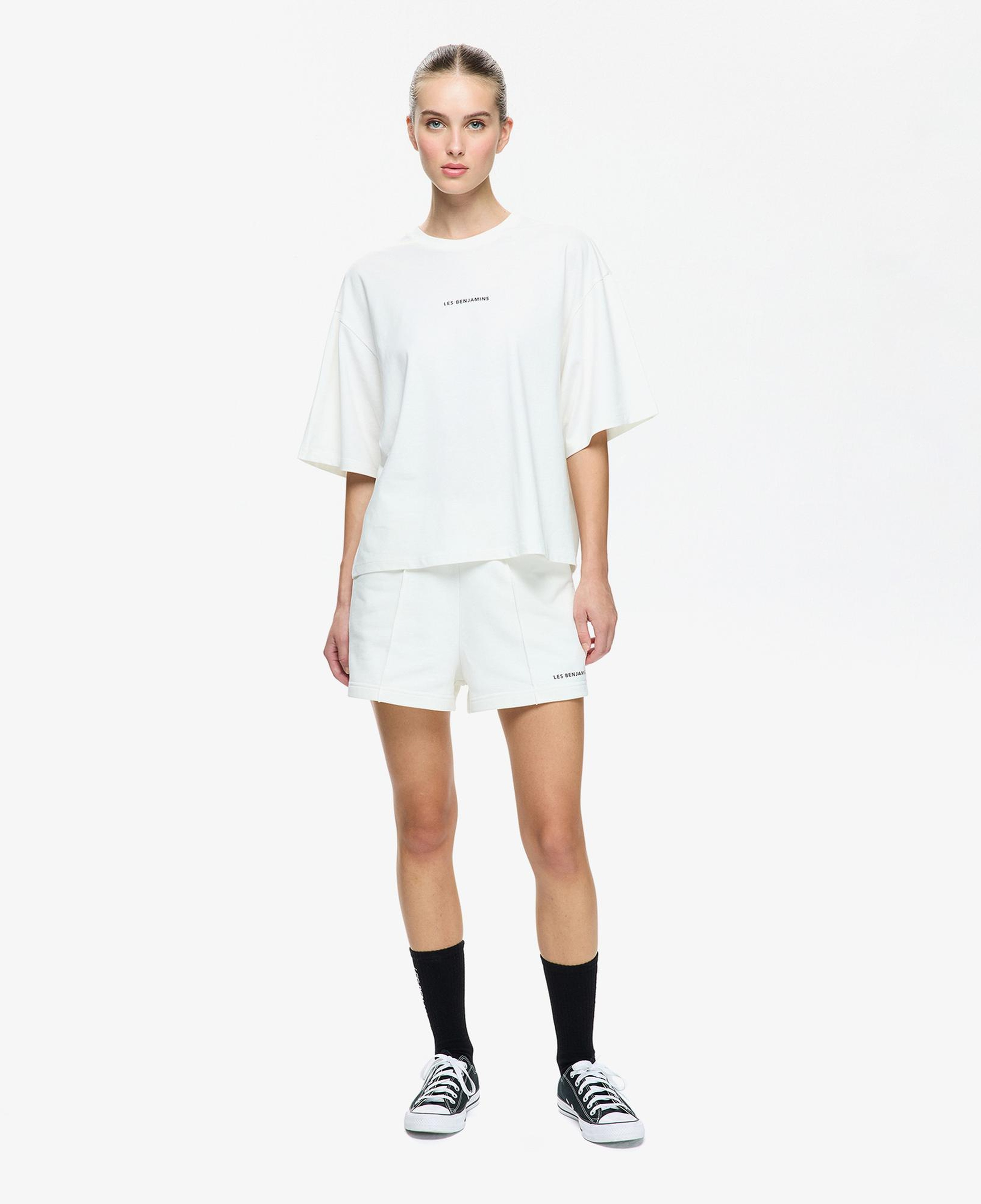 Les Benjamins Kadın Beyaz T-Shirt