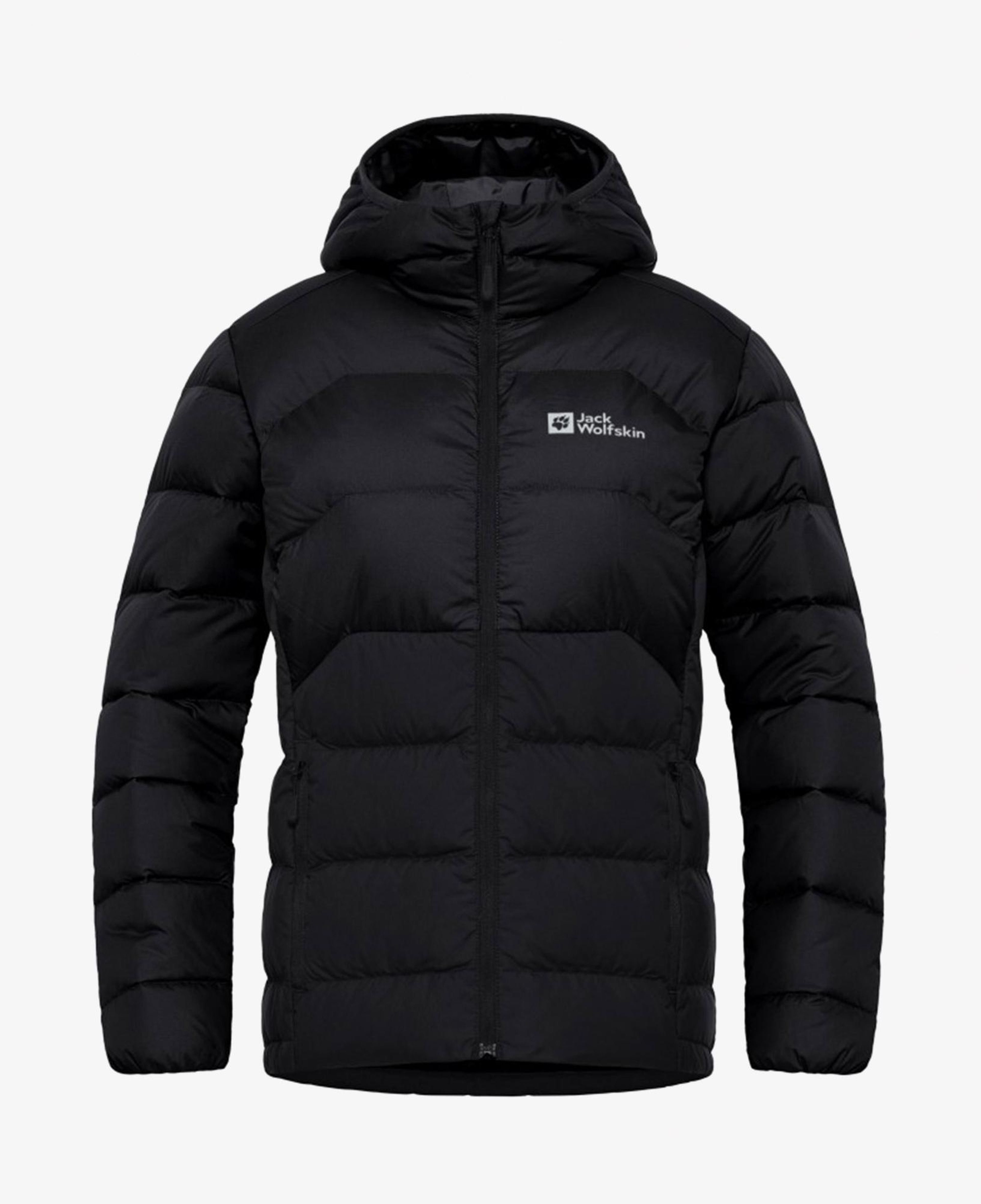 Jack Wolfskin Ather Down Hoody Kadın Siyah Mont