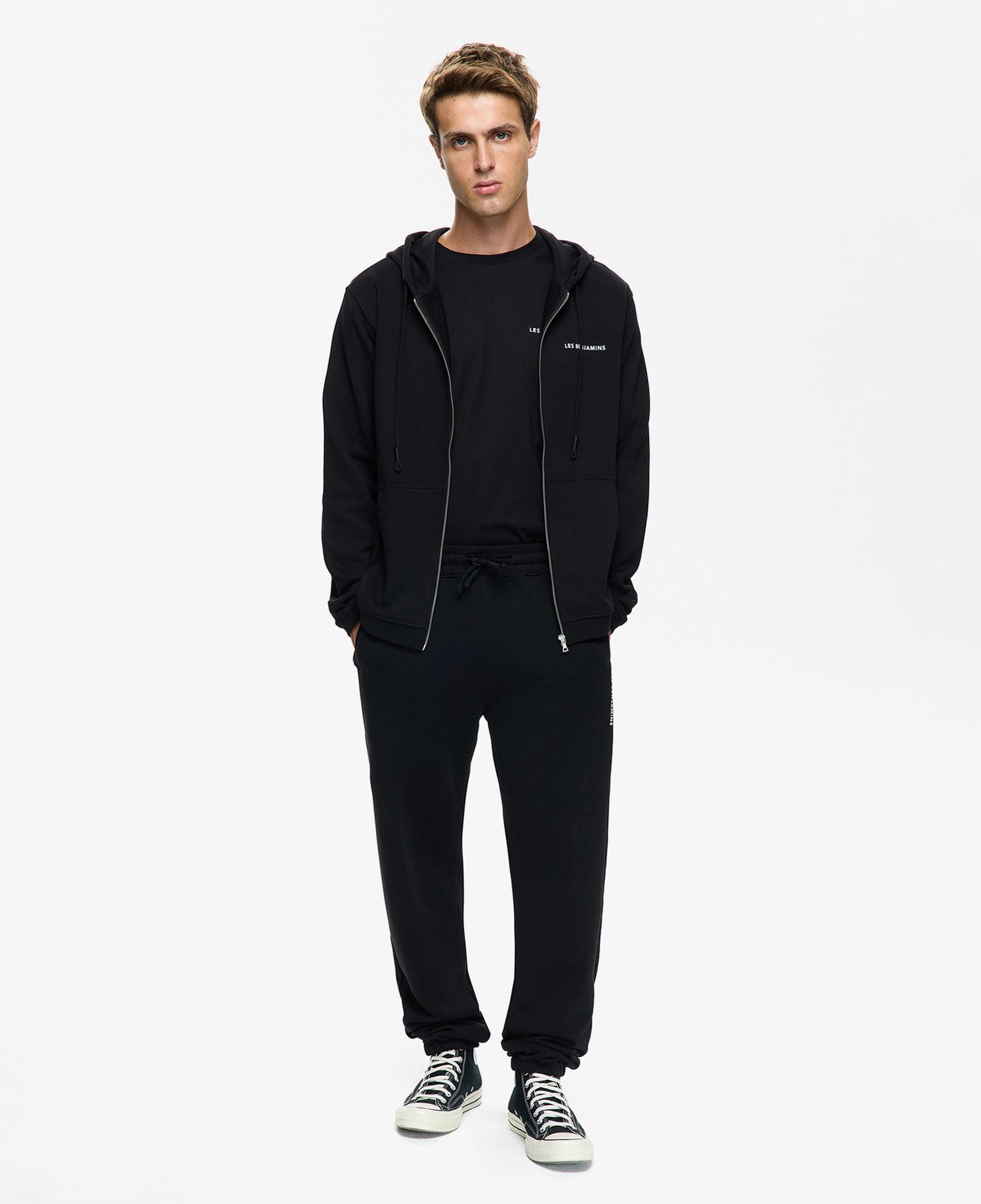 Les Benjamins Erkek Siyah Eşofman Altı