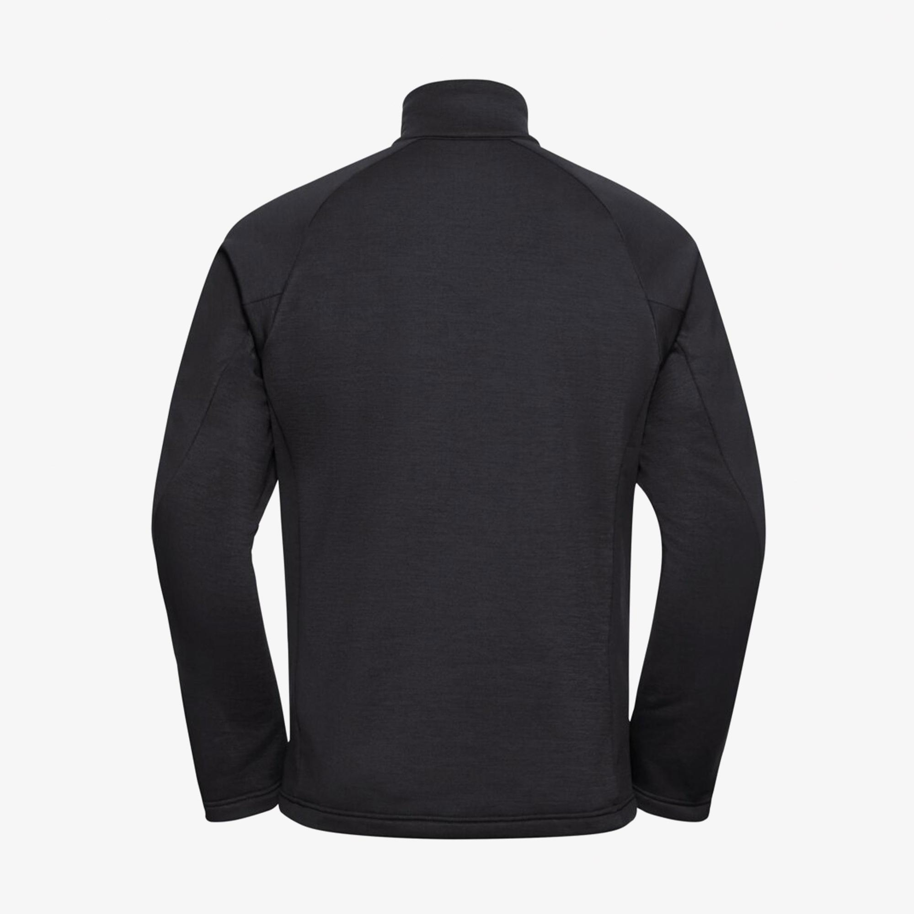 Jack Wolfskin Peak District Full Zipped Erkek Siyah Ceket