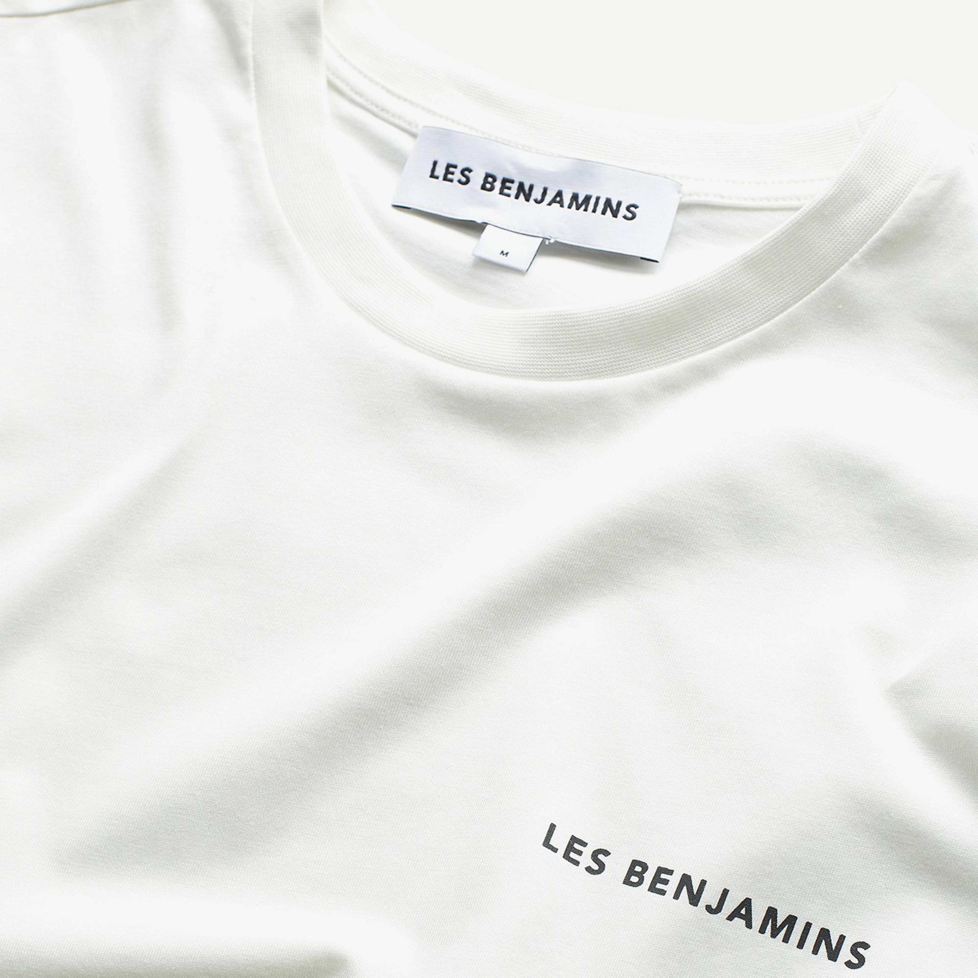 Les Benjamins Erkek Beyaz T-Shirt