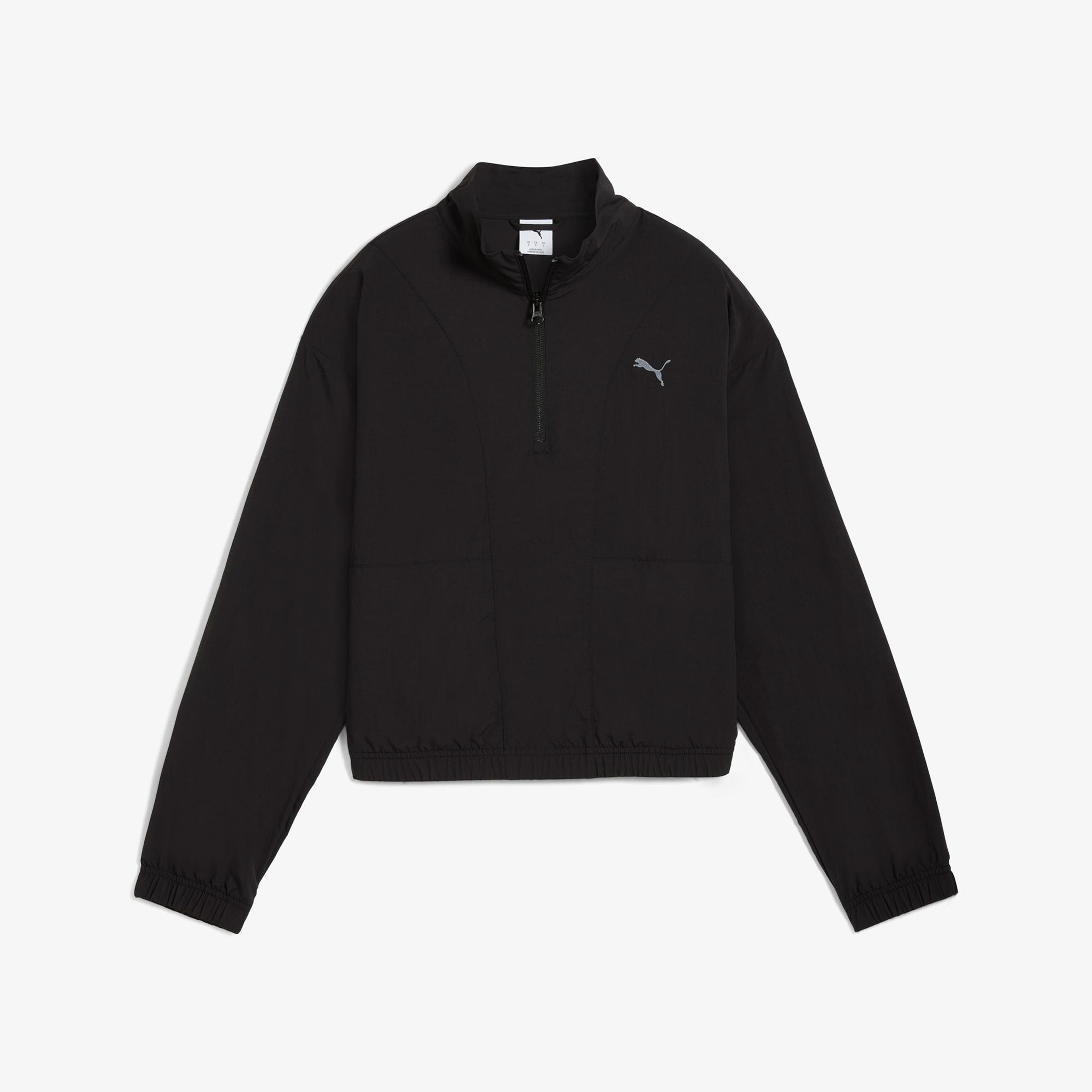 Puma HER Relaxed Kadın Siyah Sweatshirt