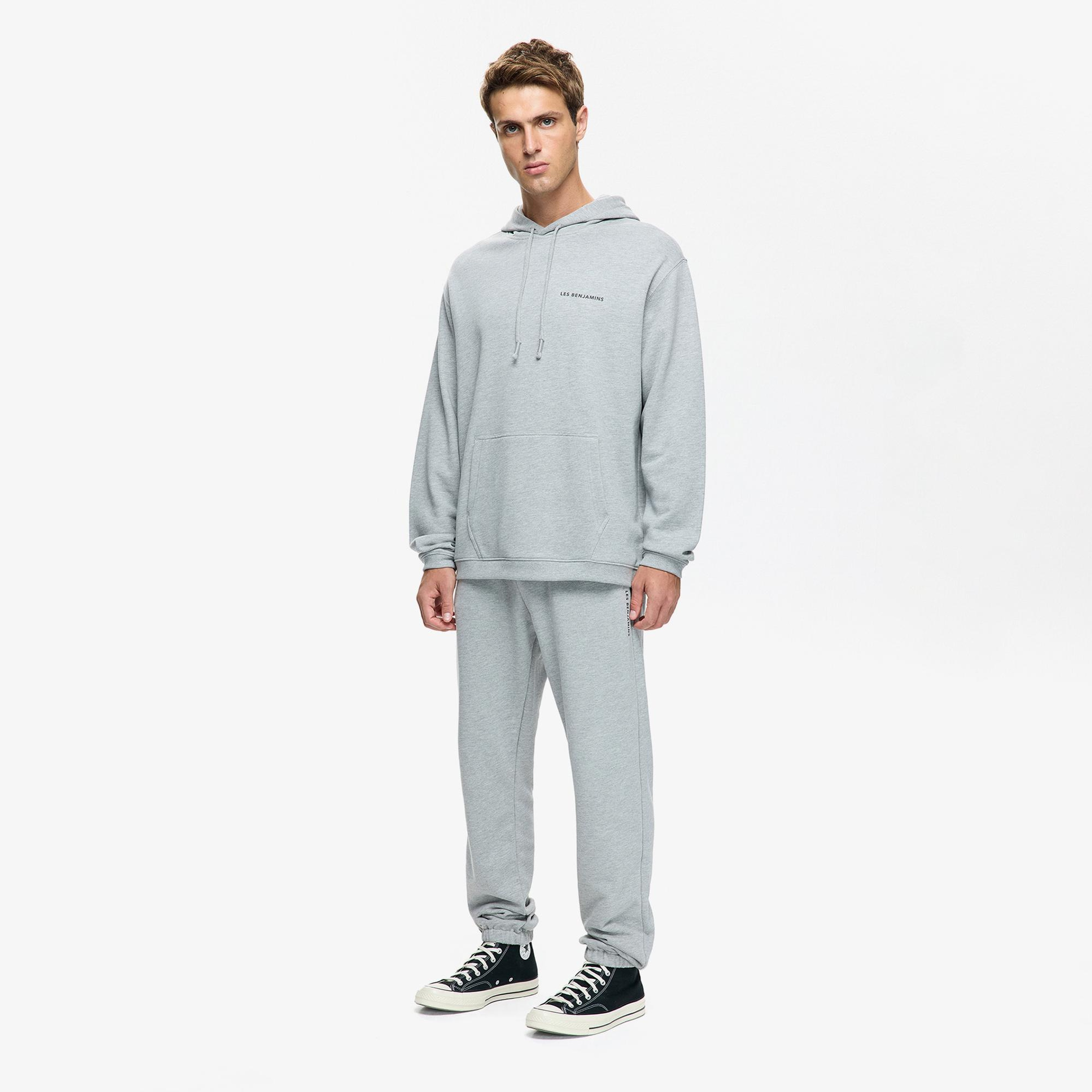 Les Benjamins Erkek Gri Sweatshirt