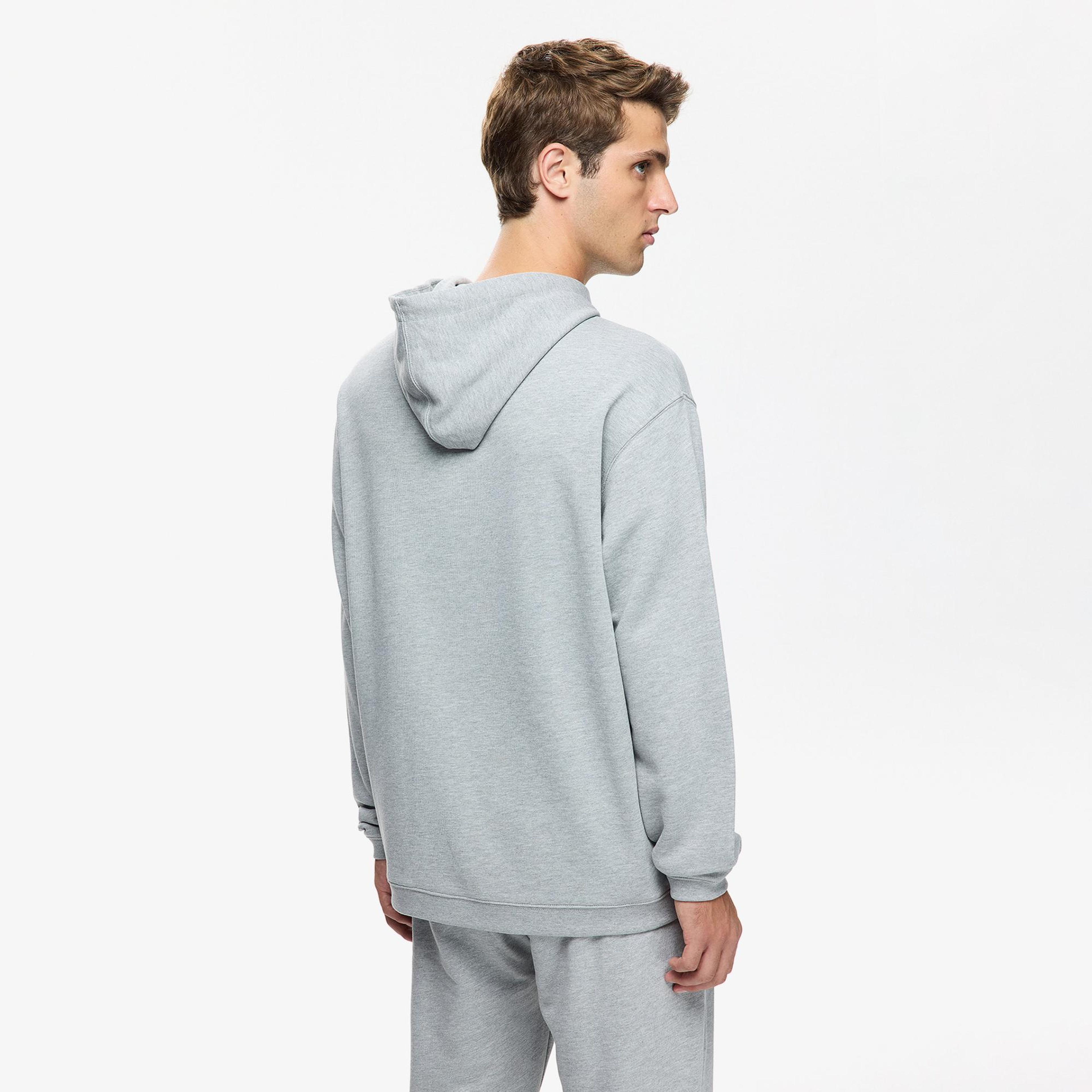 Les Benjamins Erkek Gri Sweatshirt