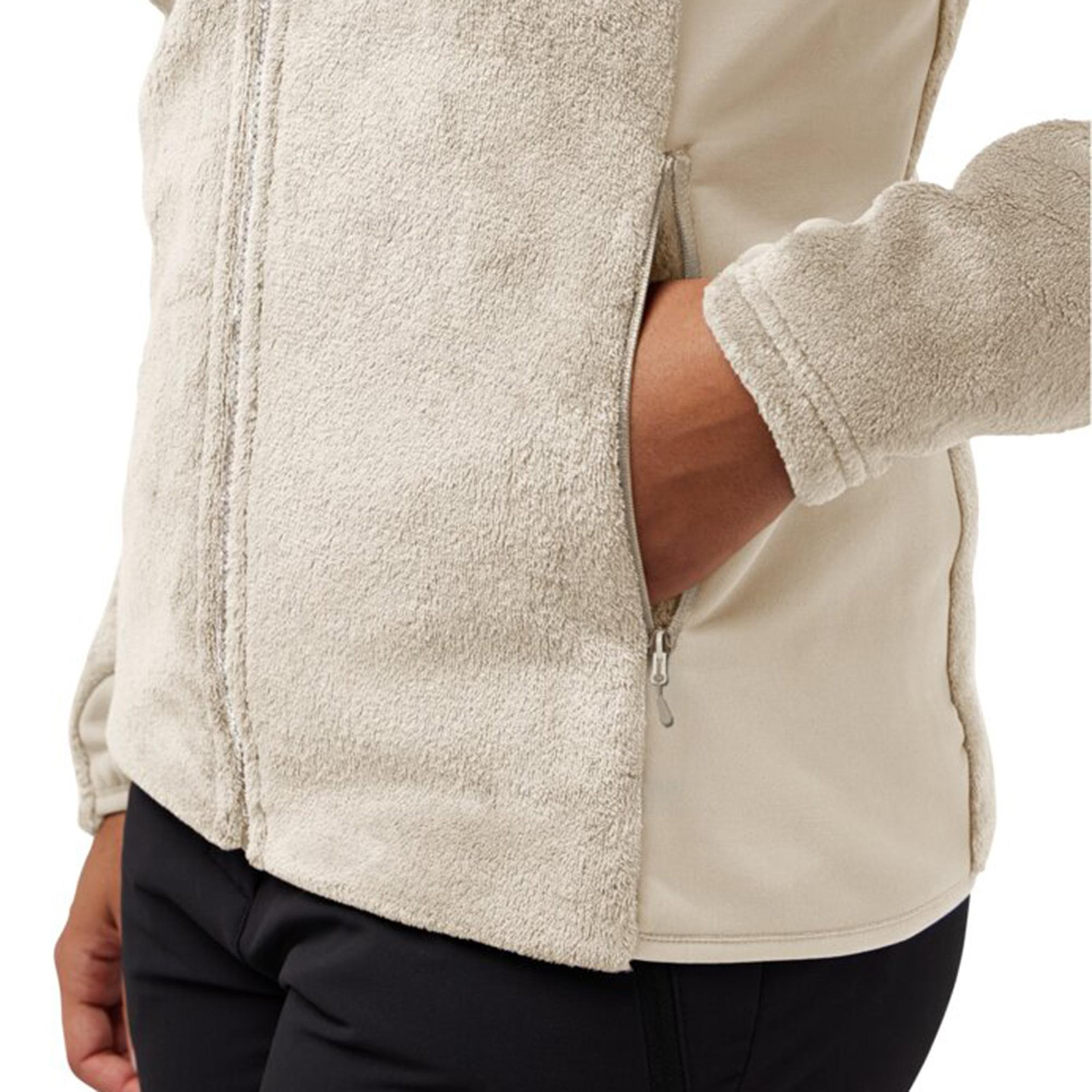 Jack Wolfskin Rotwand Full Zipped Kadın Krem Ceket