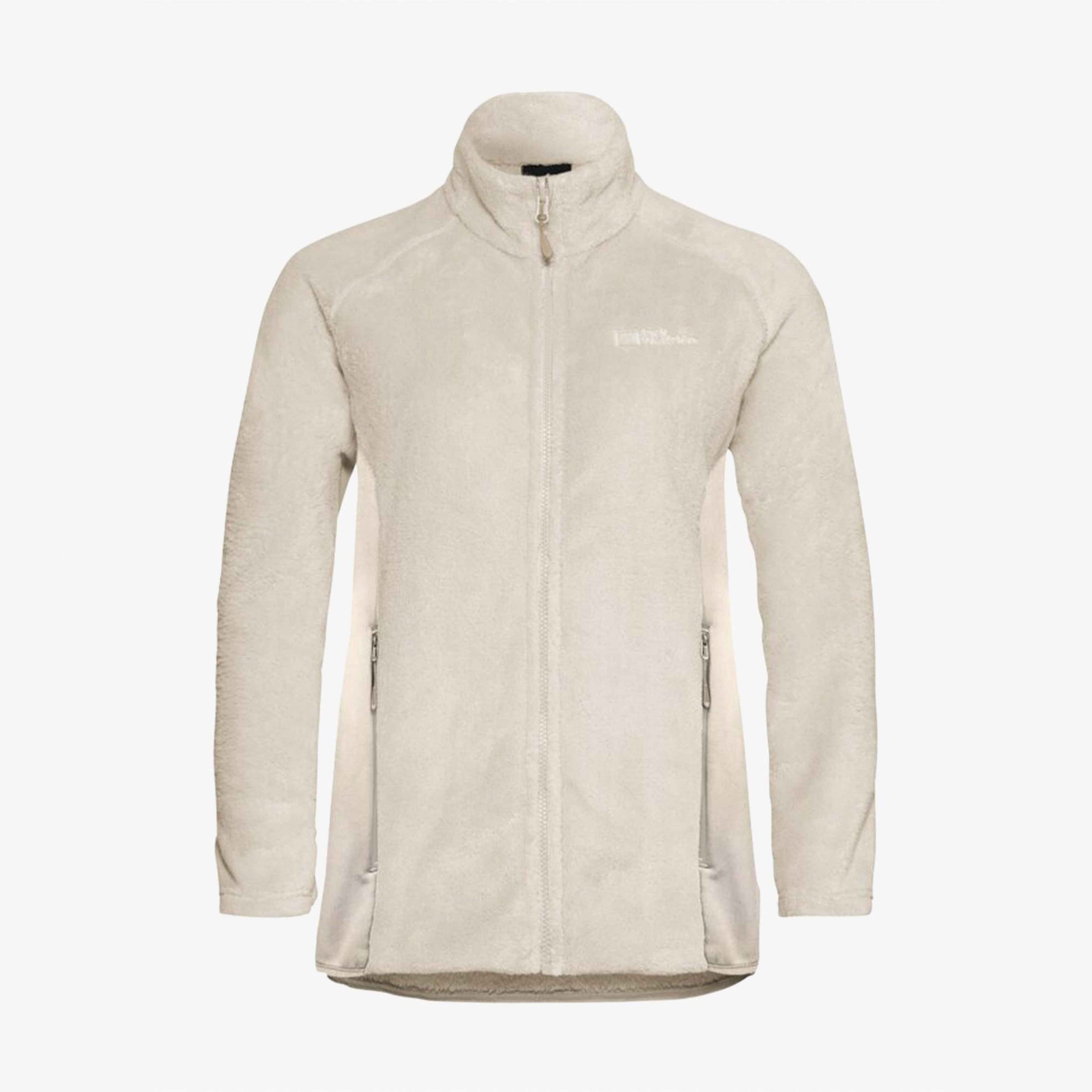 Jack Wolfskin Rotwand Full Zipped Kadın Krem Ceket