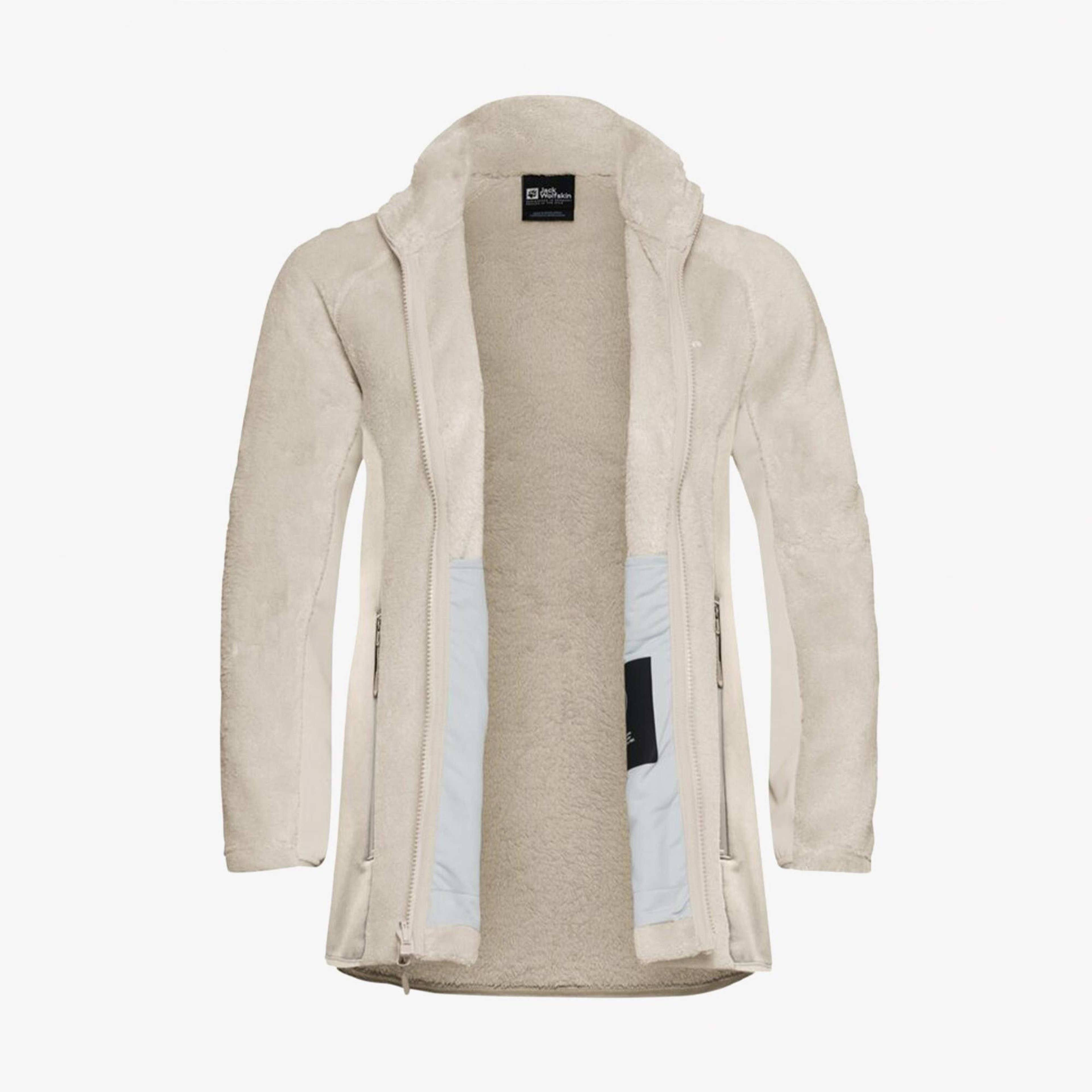 Jack Wolfskin Rotwand Full Zipped Kadın Krem Ceket
