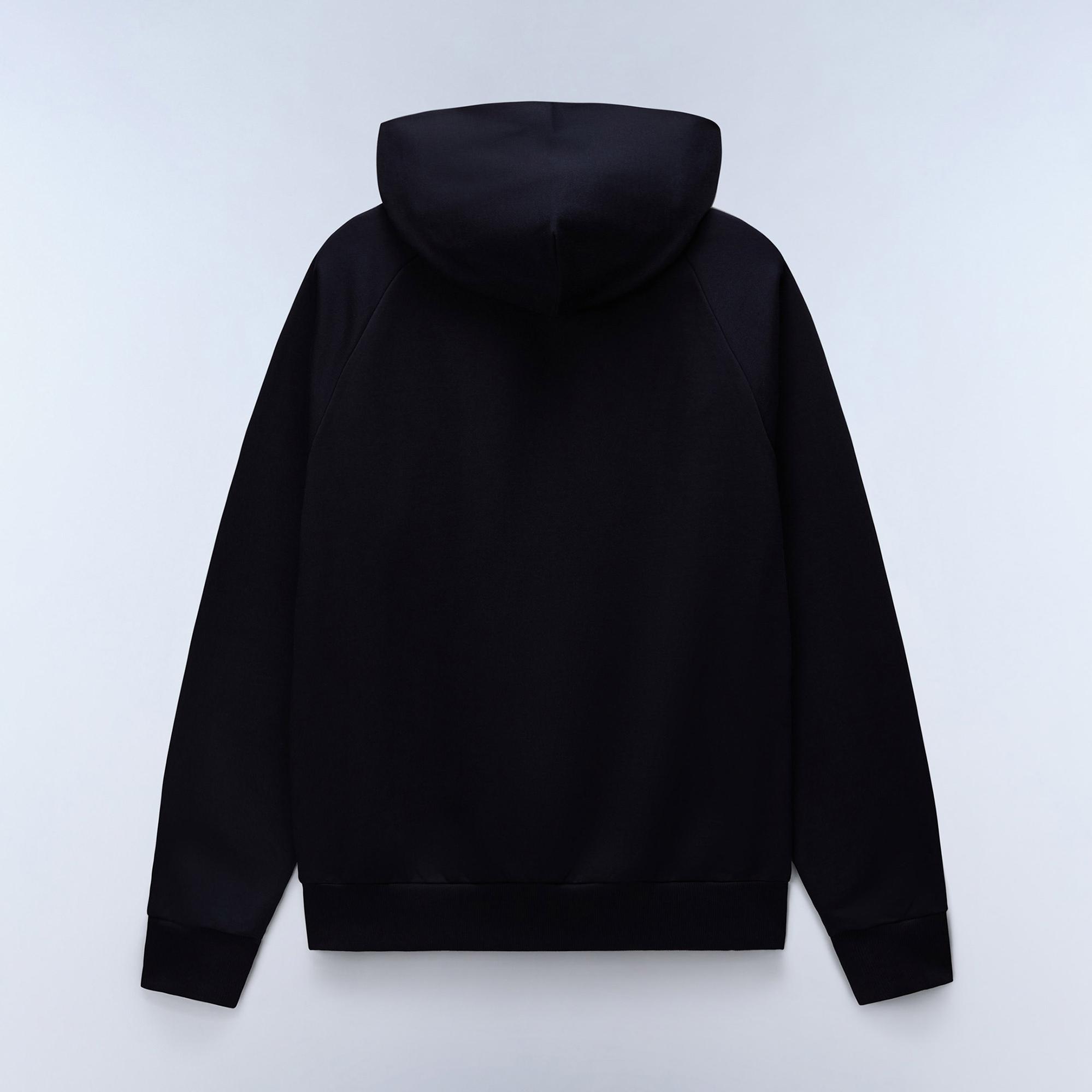 Napapijri B-Elevated Logo Erkek Siyah Sweatshirt