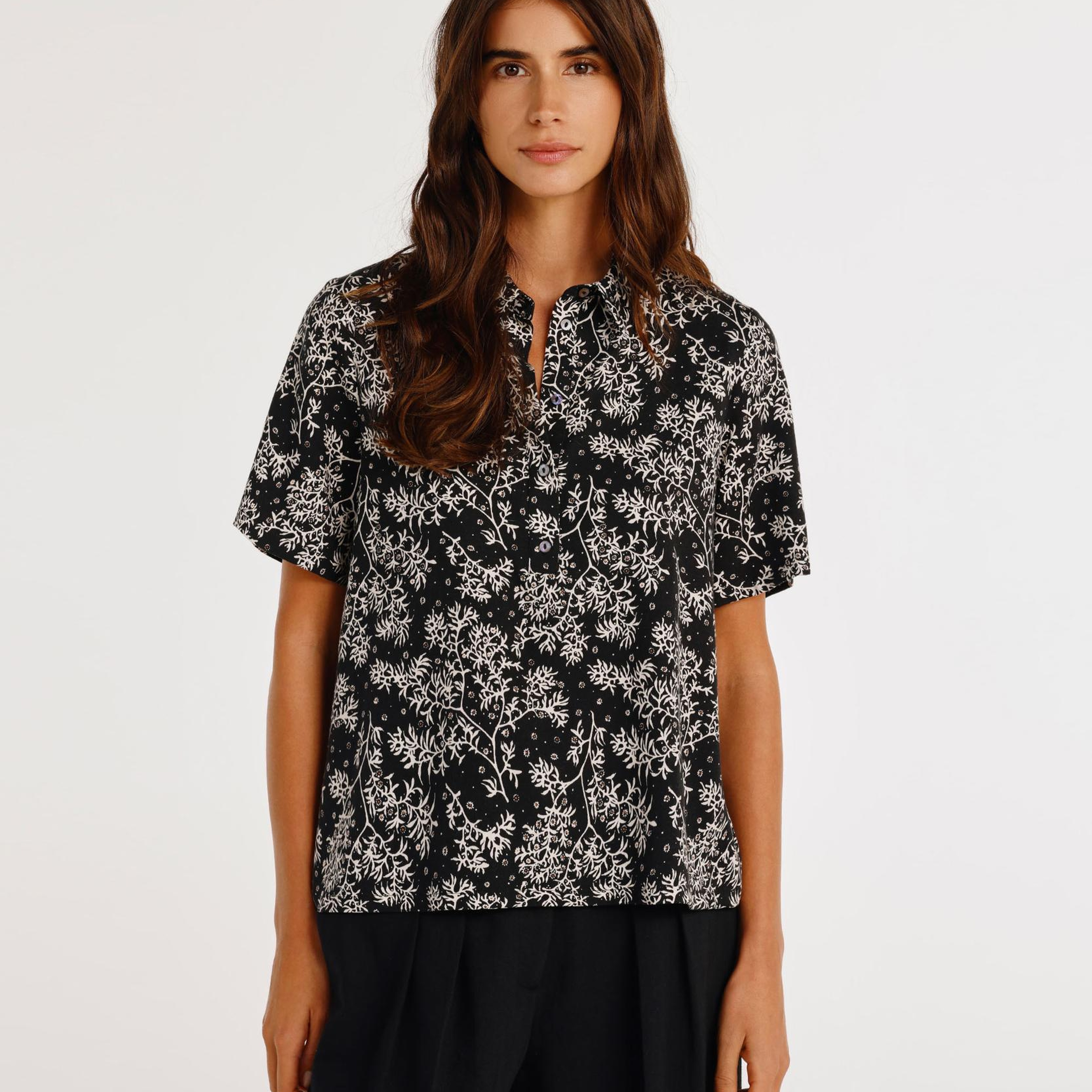 YARGICI Düğme Detaylı Bluz