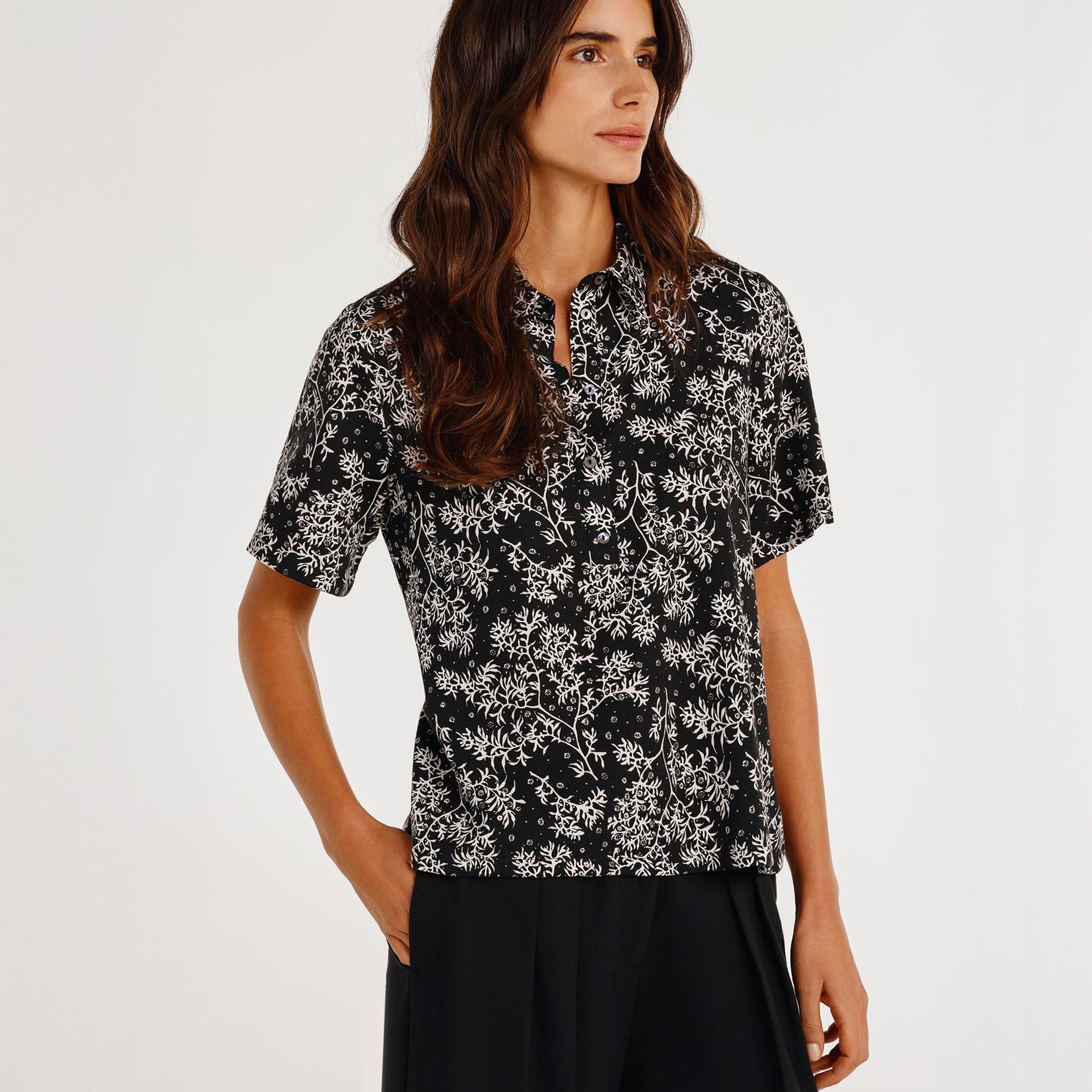 YARGICI Düğme Detaylı Bluz