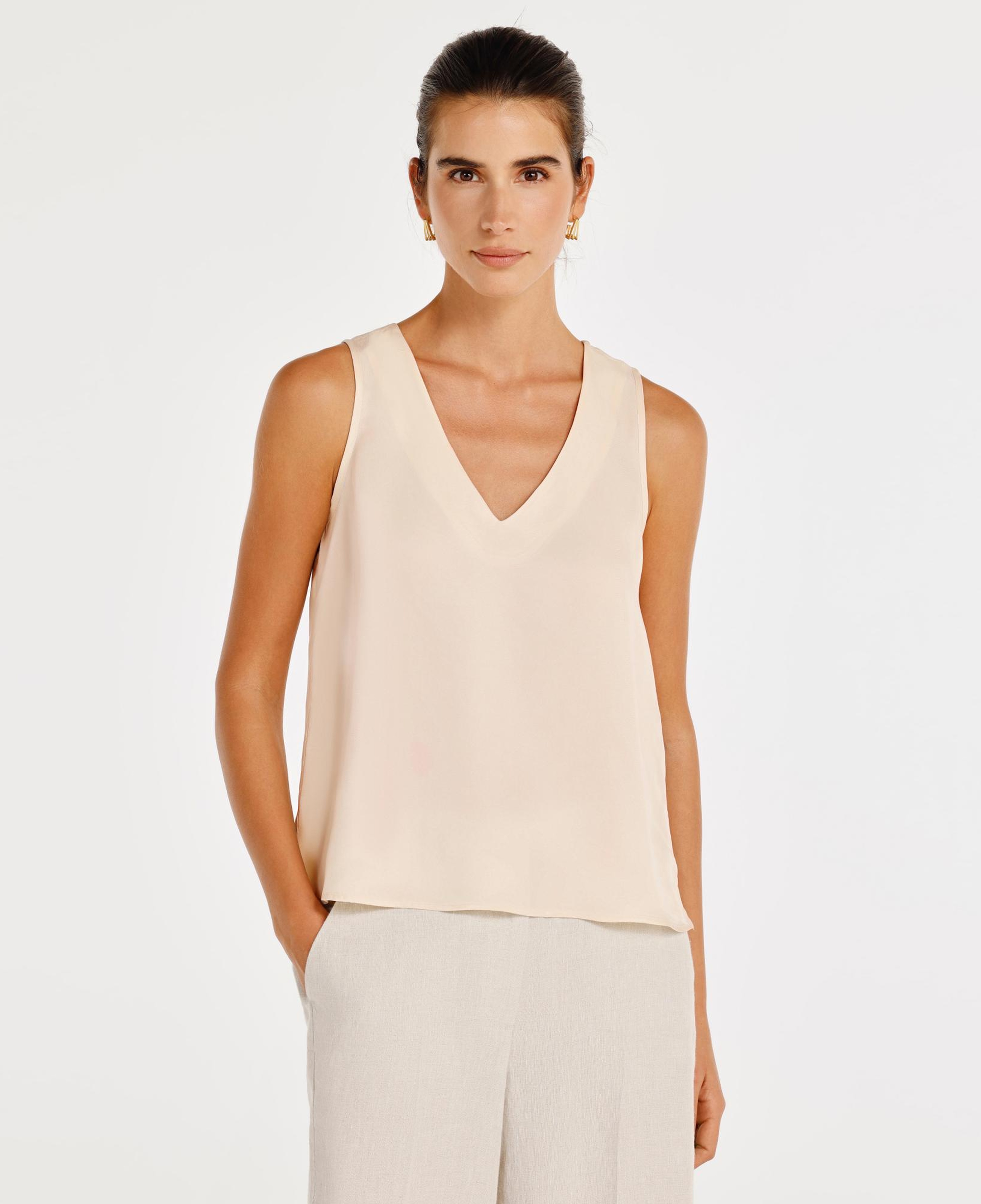 YARGICI Kolsuz V Yaka Bluz