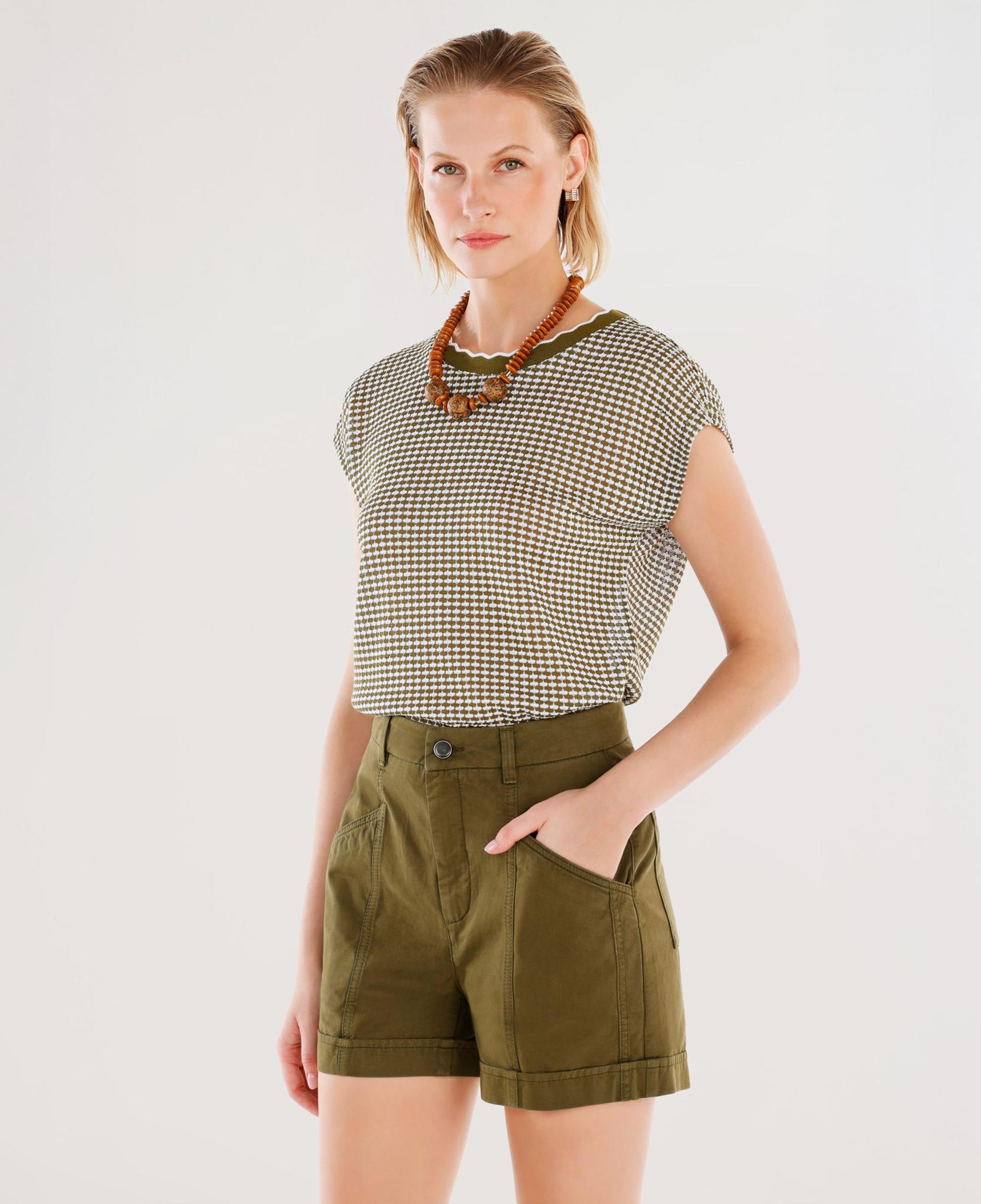 YARGICI Cep Detaylı Bermuda