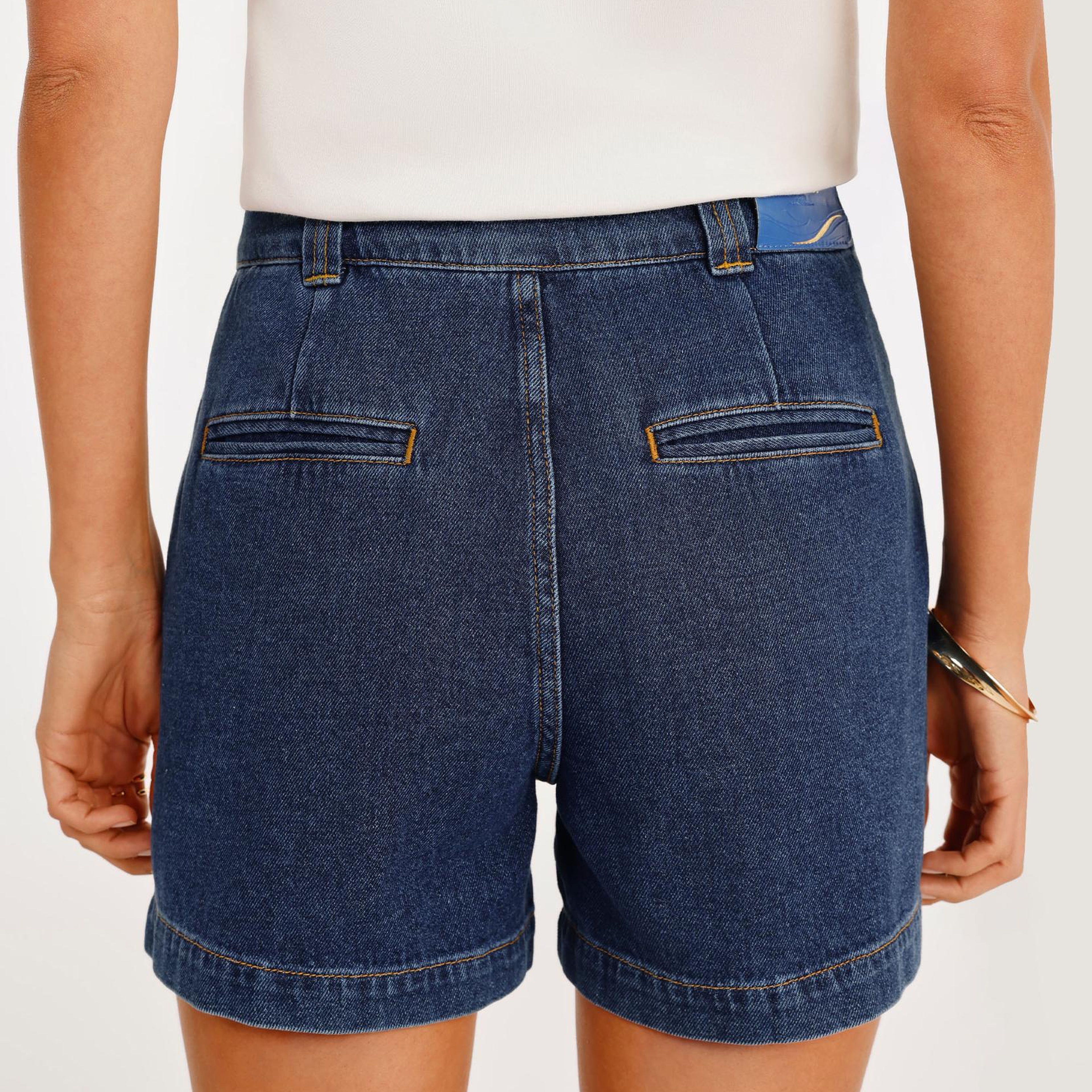 YARGICI Cepli Denim Bermuda