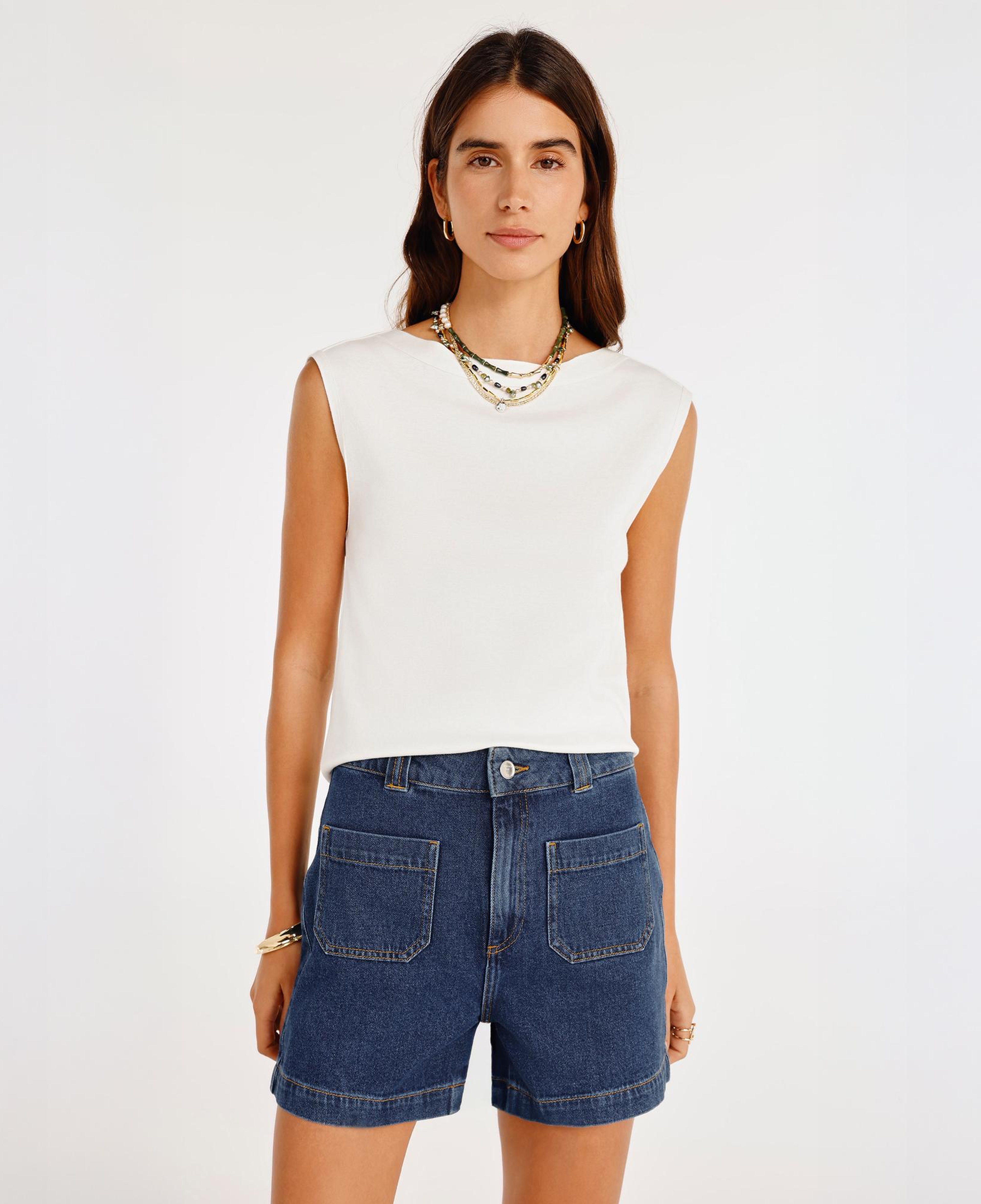 YARGICI Cepli Denim Bermuda