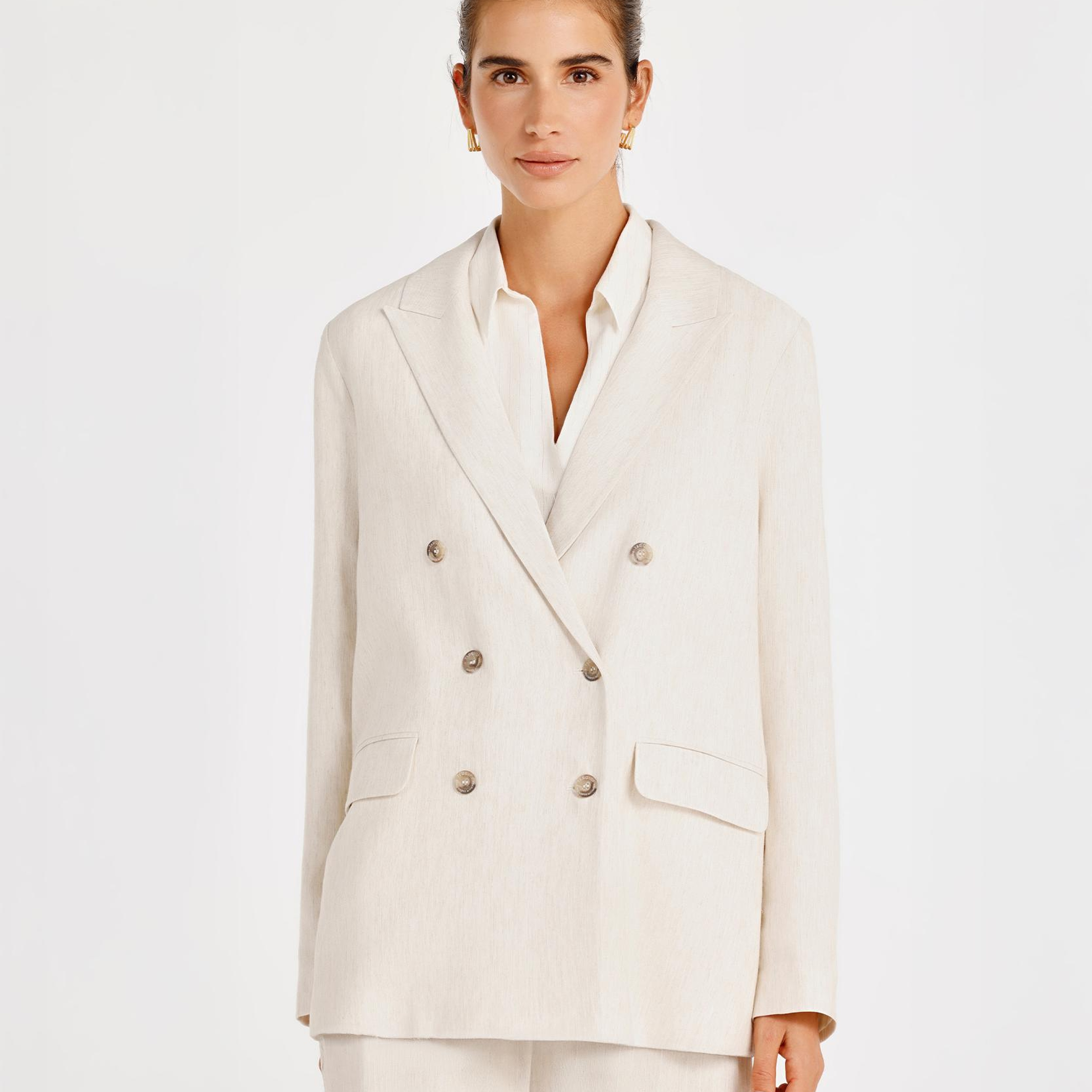 YARGICI Kruvaze Kapama Kırlangıç Yaka Ceket