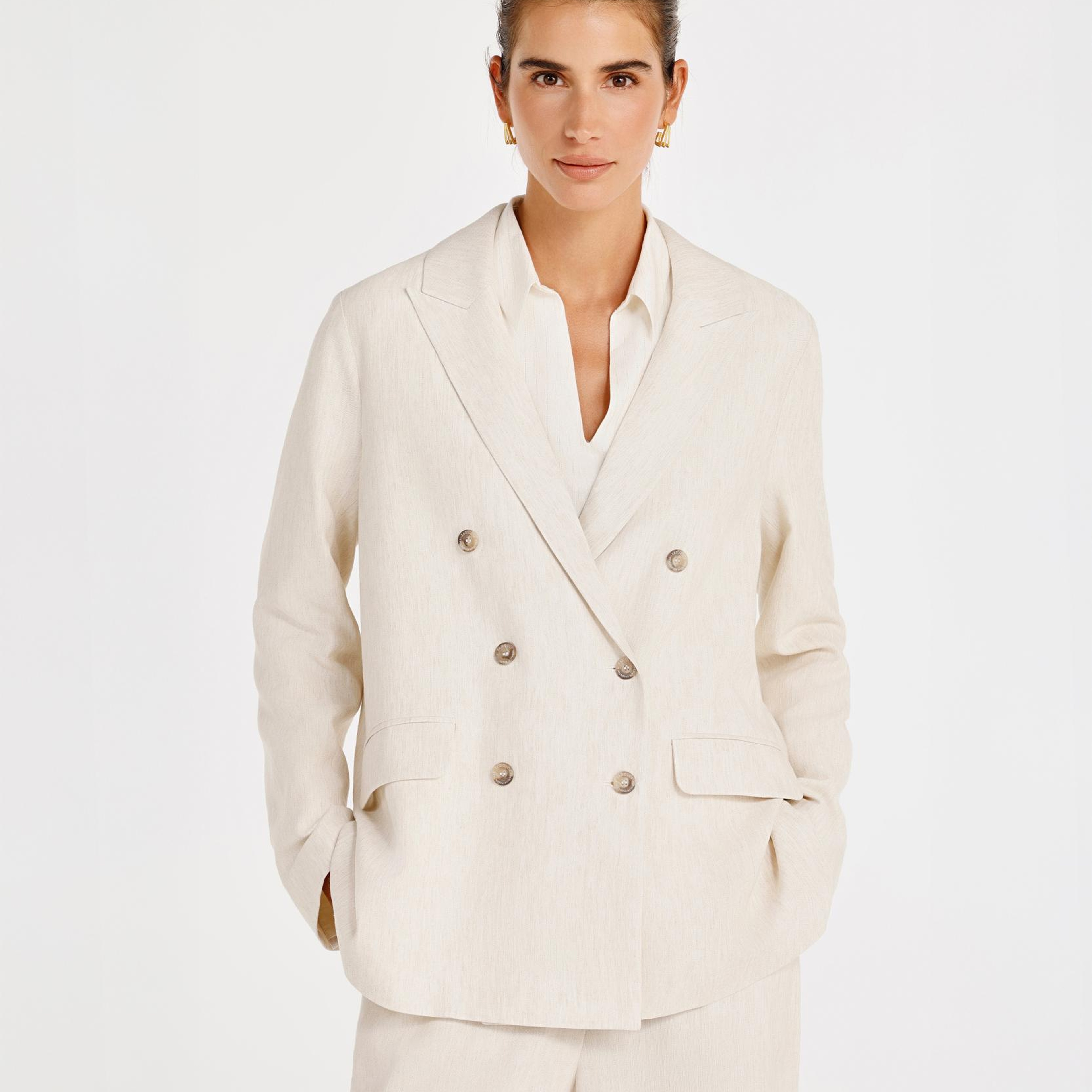 YARGICI Kruvaze Kapama Kırlangıç Yaka Ceket