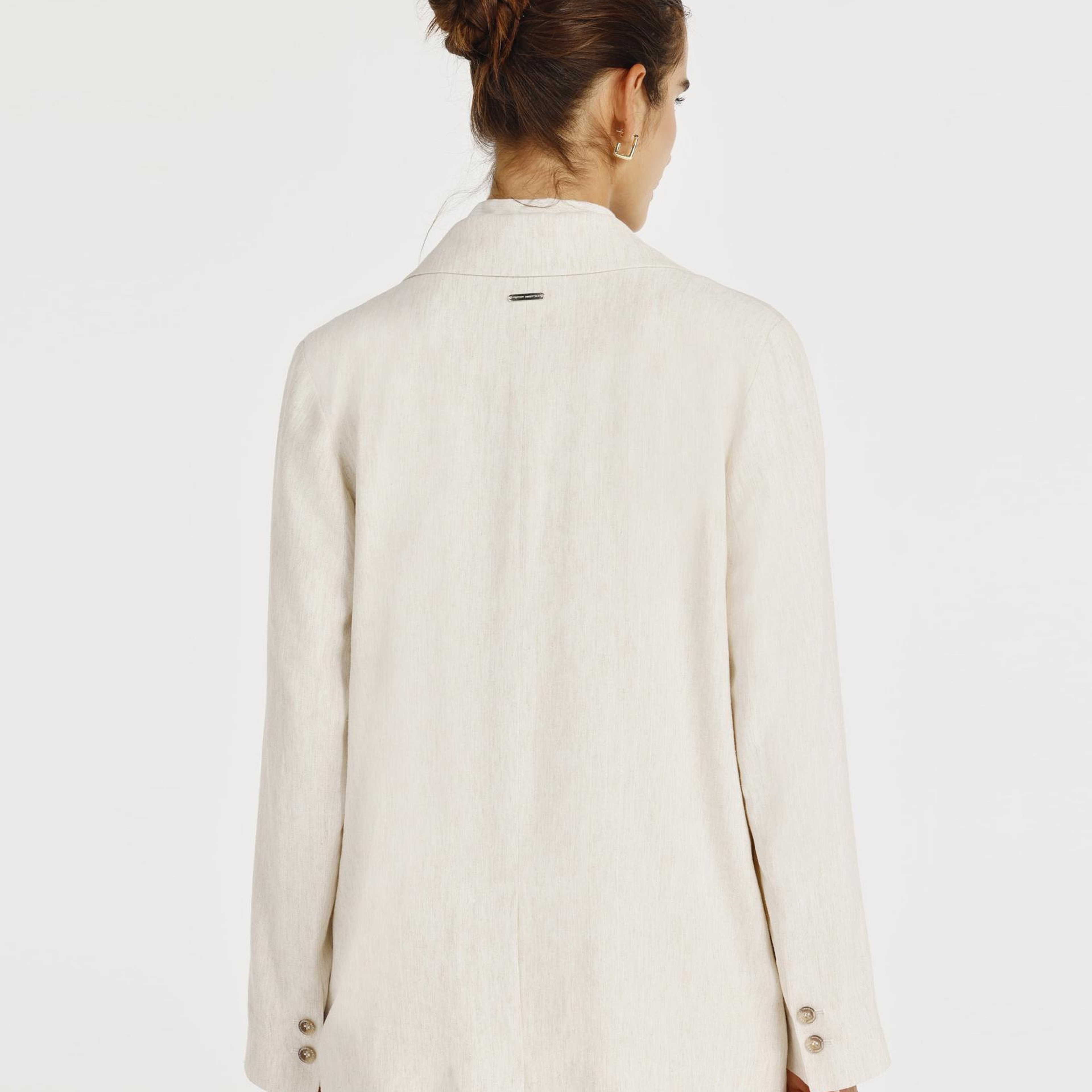 YARGICI Kruvaze Kapama Kırlangıç Yaka Ceket