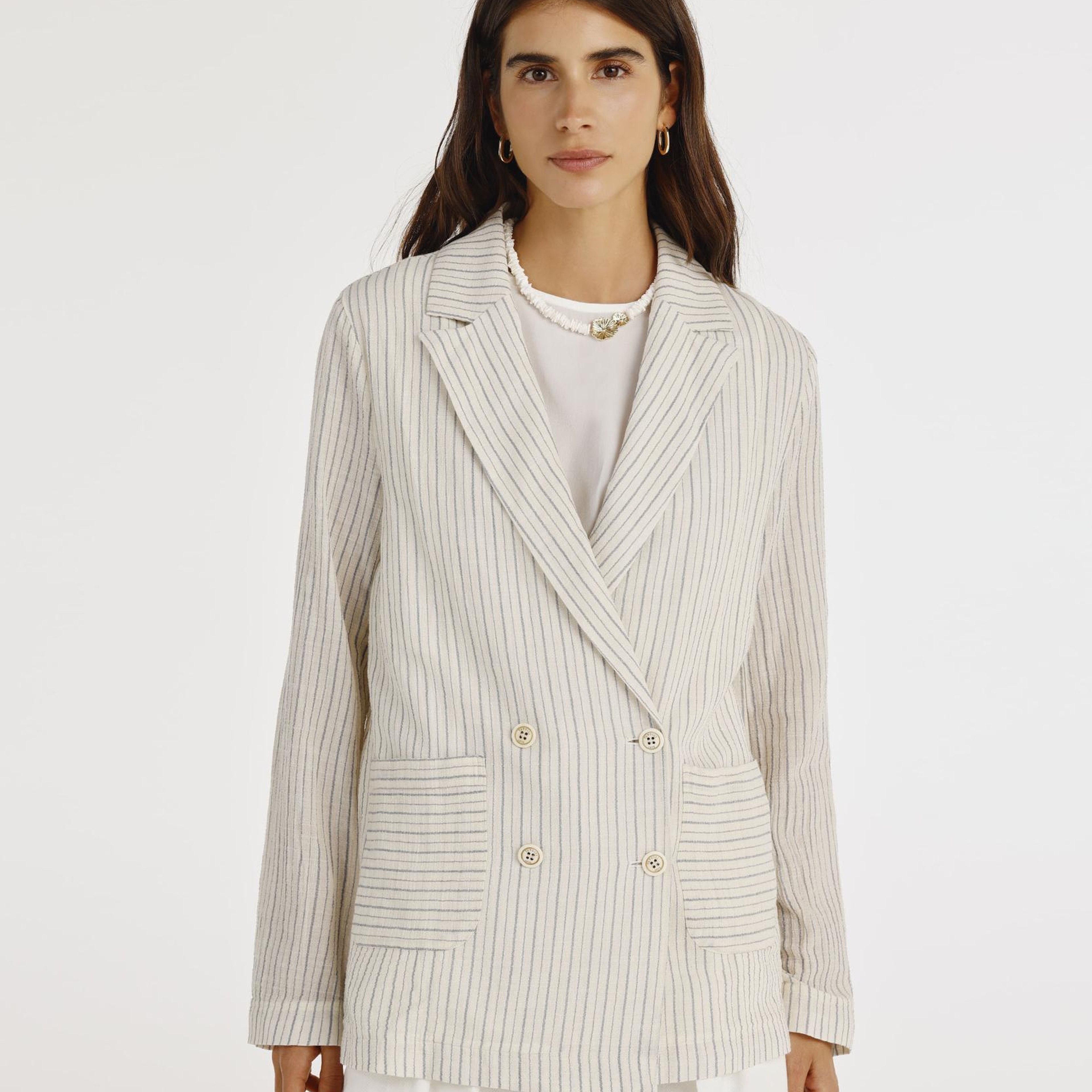 YARGICI Kruvaze Kapama Ceket