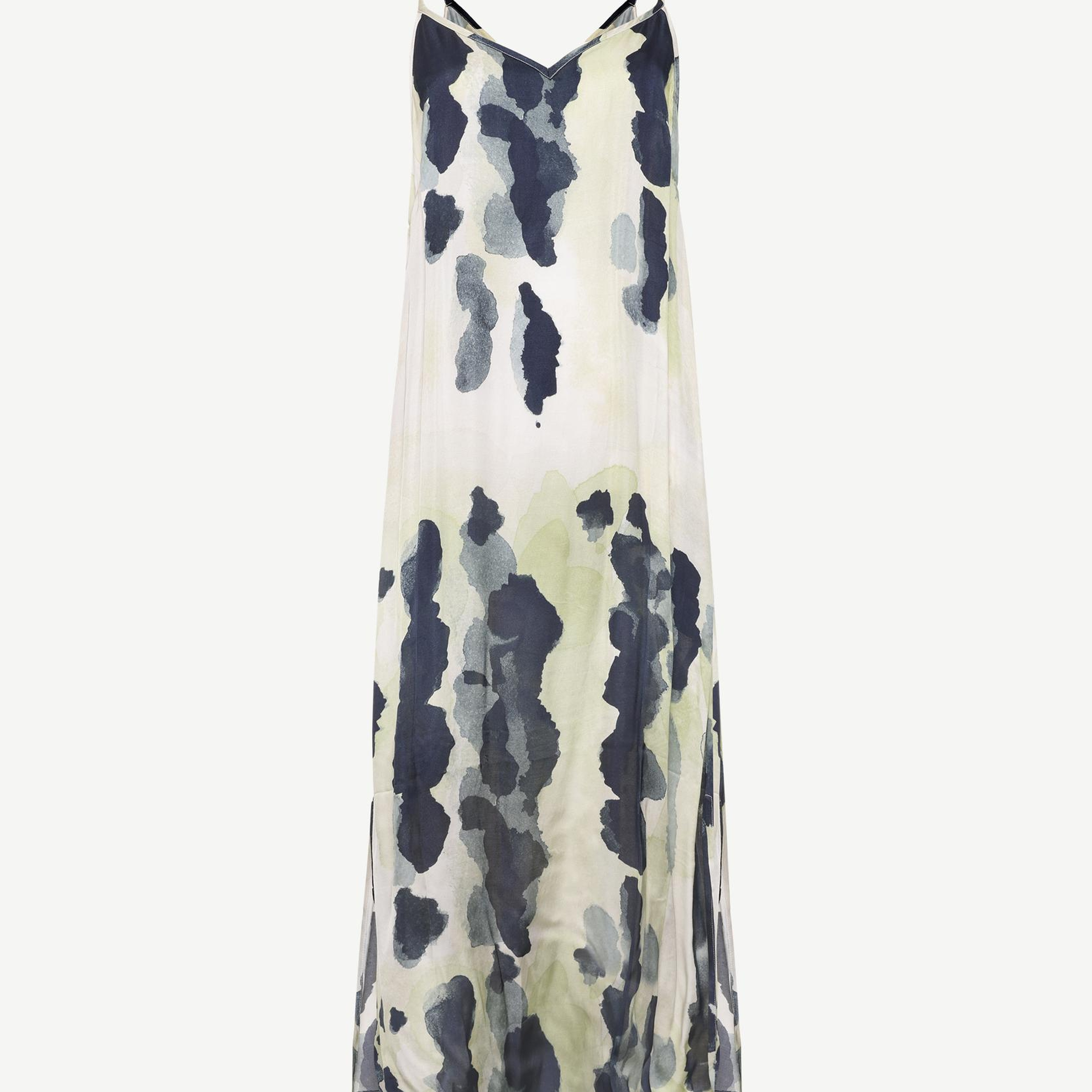 YARGICI Askılı Midi Boy Elbise