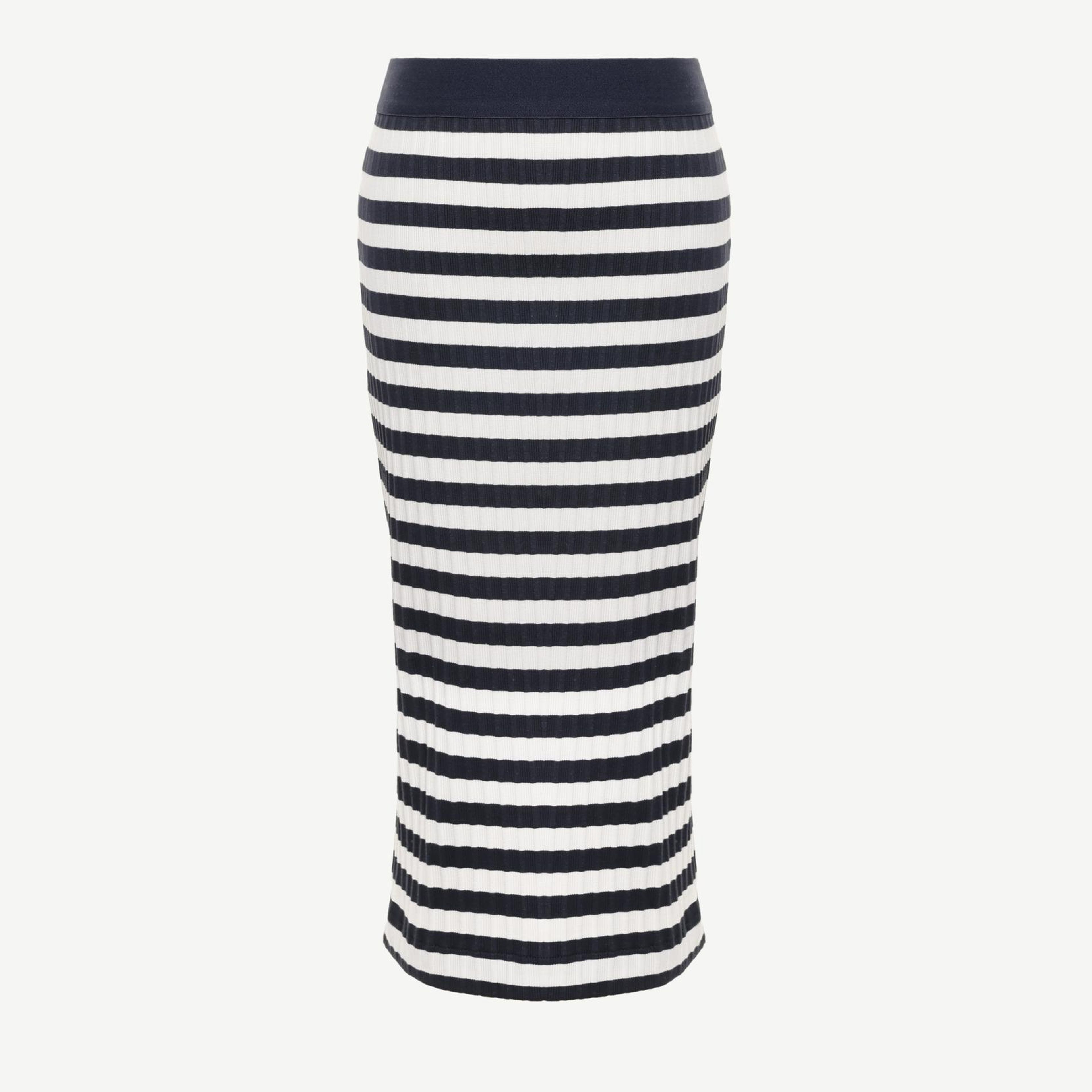 YARGICI Beli Lastikli Midi Boy Etek