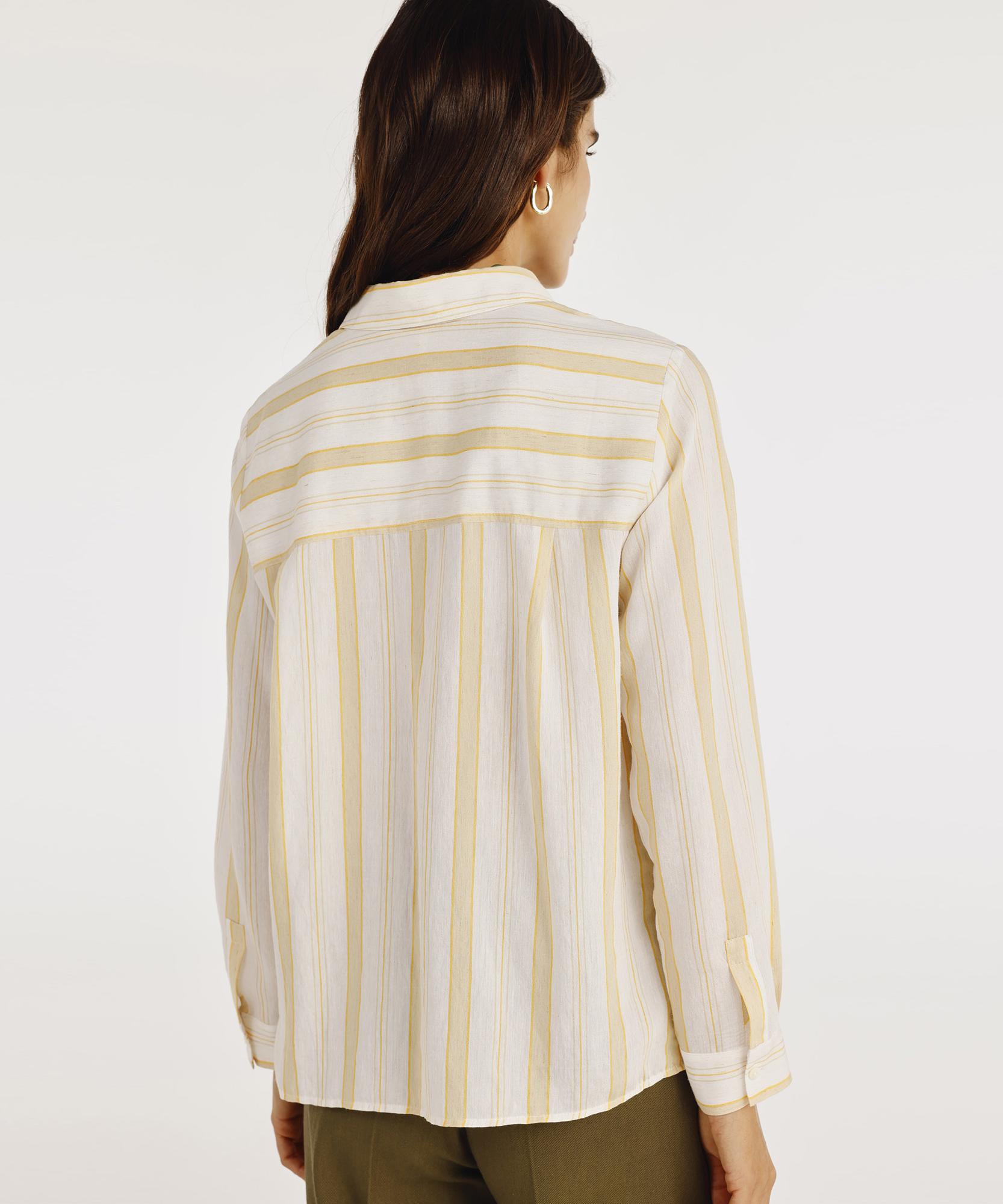 YARGICI Kırma Detaylı Gömlek