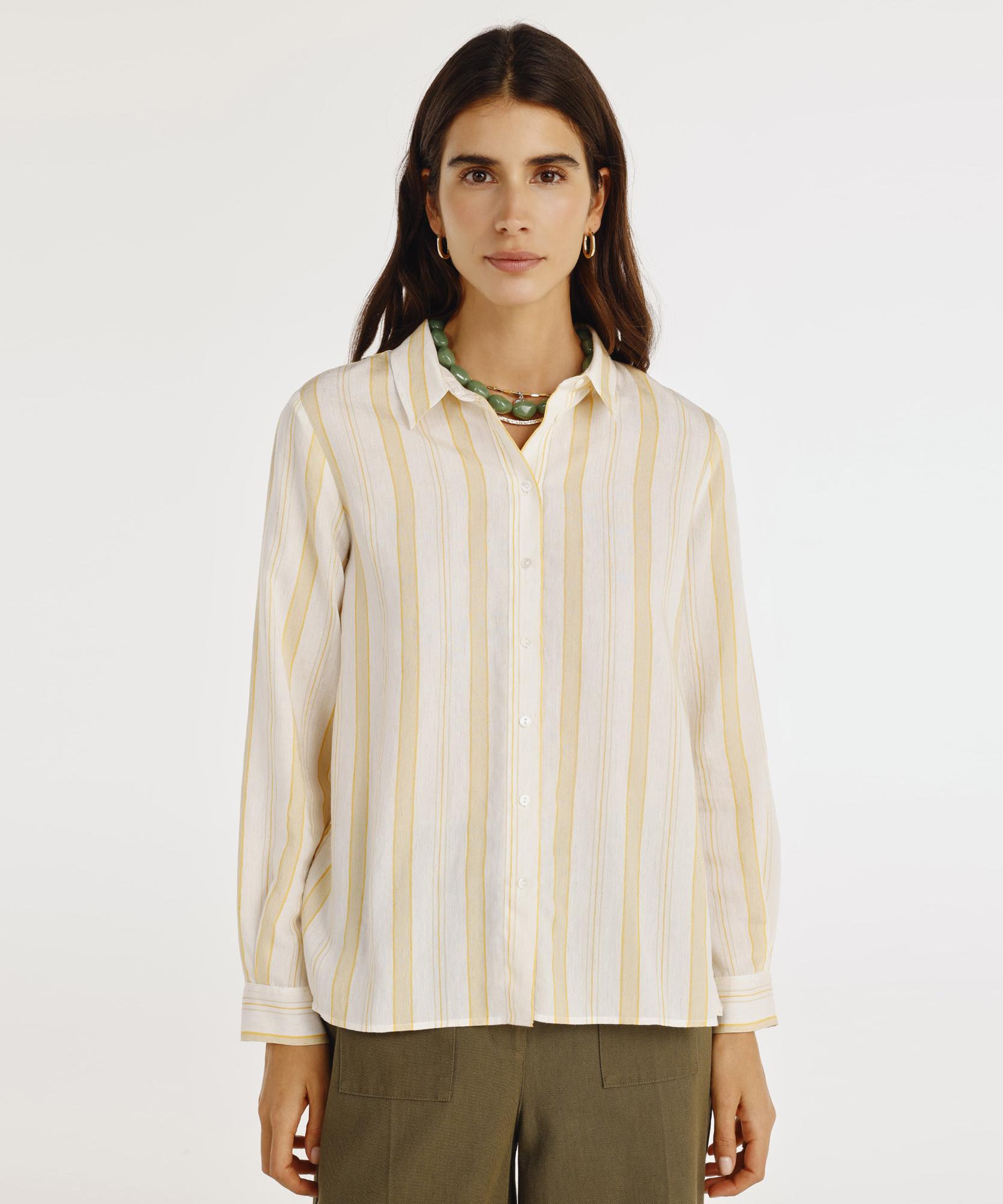 YARGICI Kırma Detaylı Gömlek