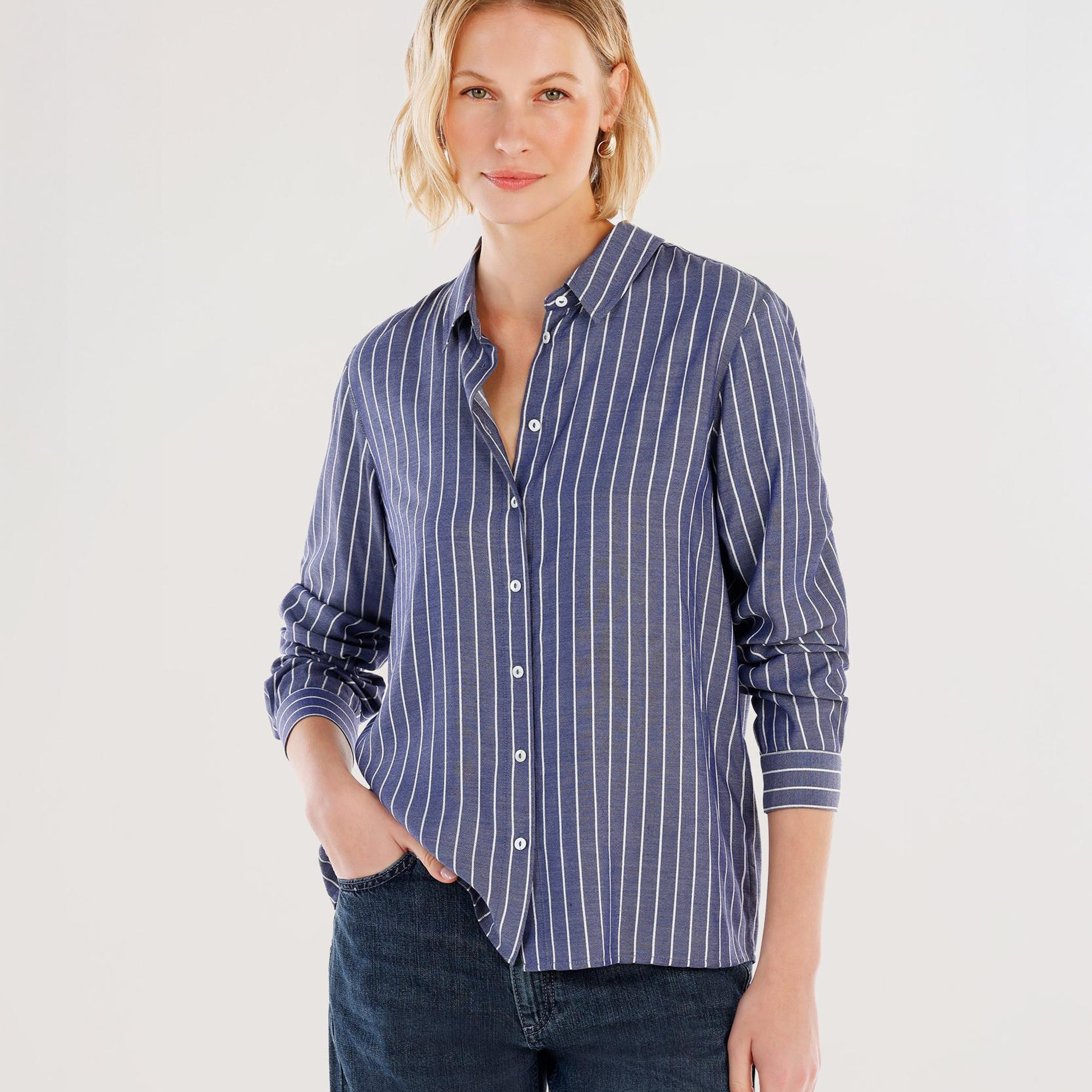 YARGICI Kırma Detaylı Gömlek