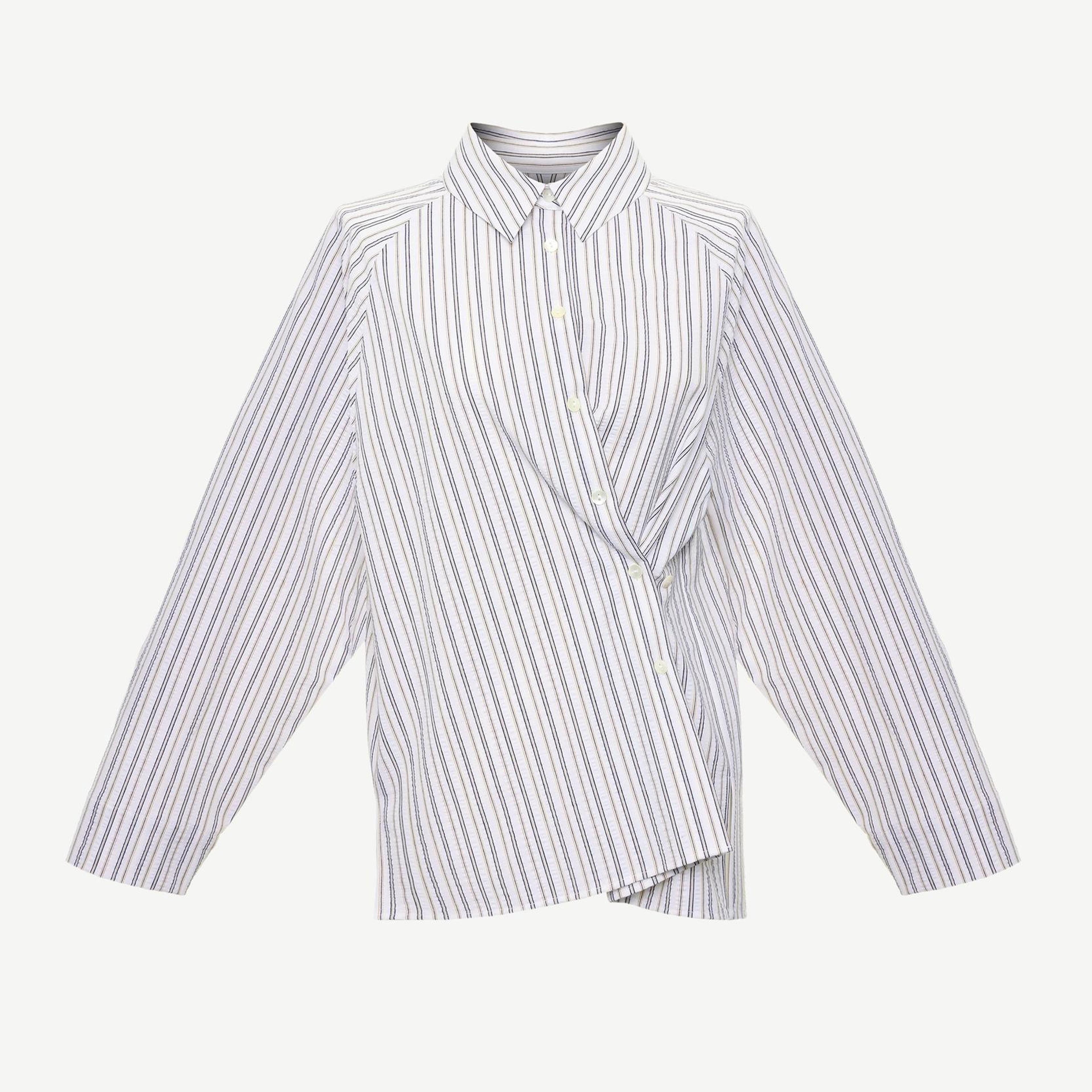 YARGICI Yanları Yırtmaçlı Gömlek