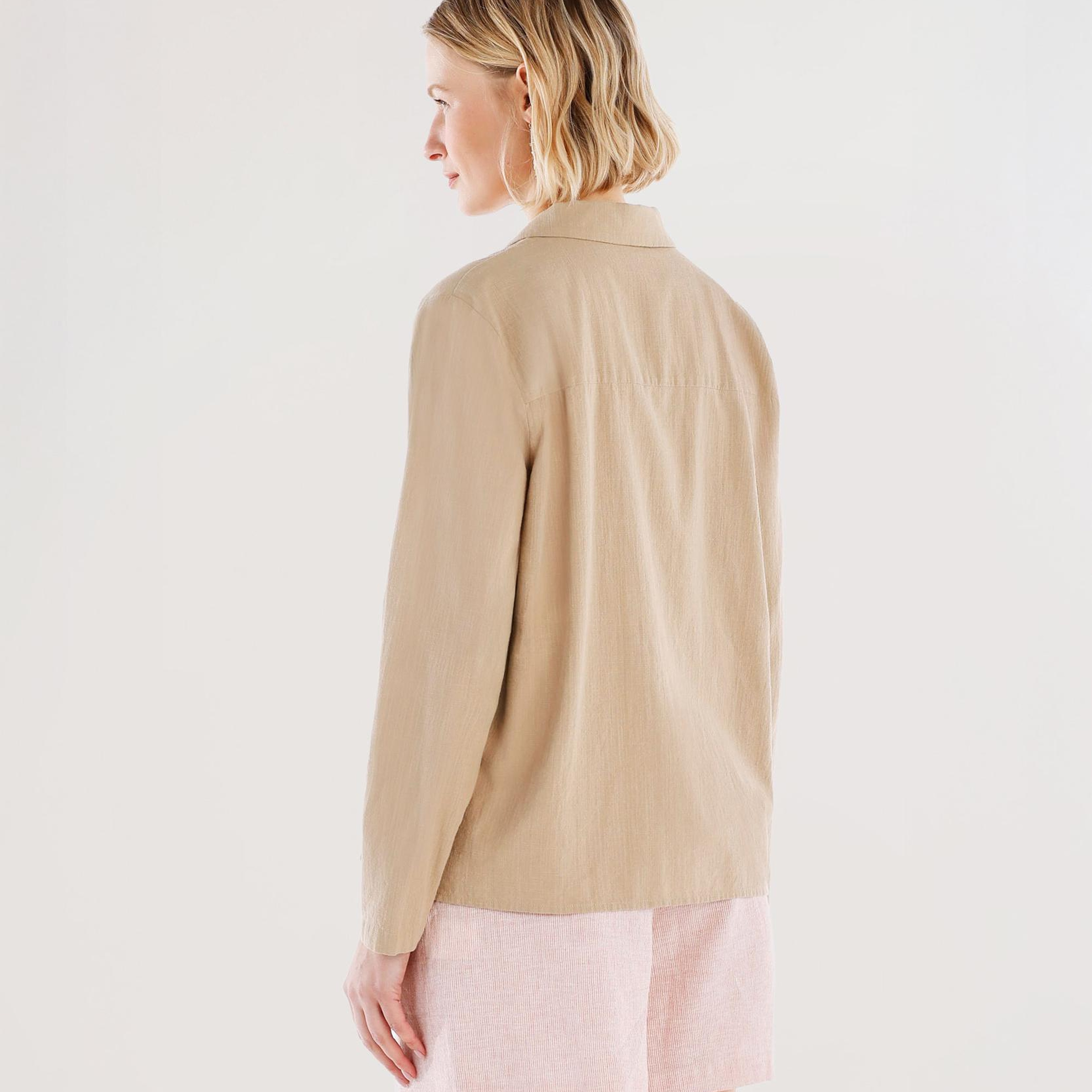 YARGICI Kolları Apoletli Gömlek