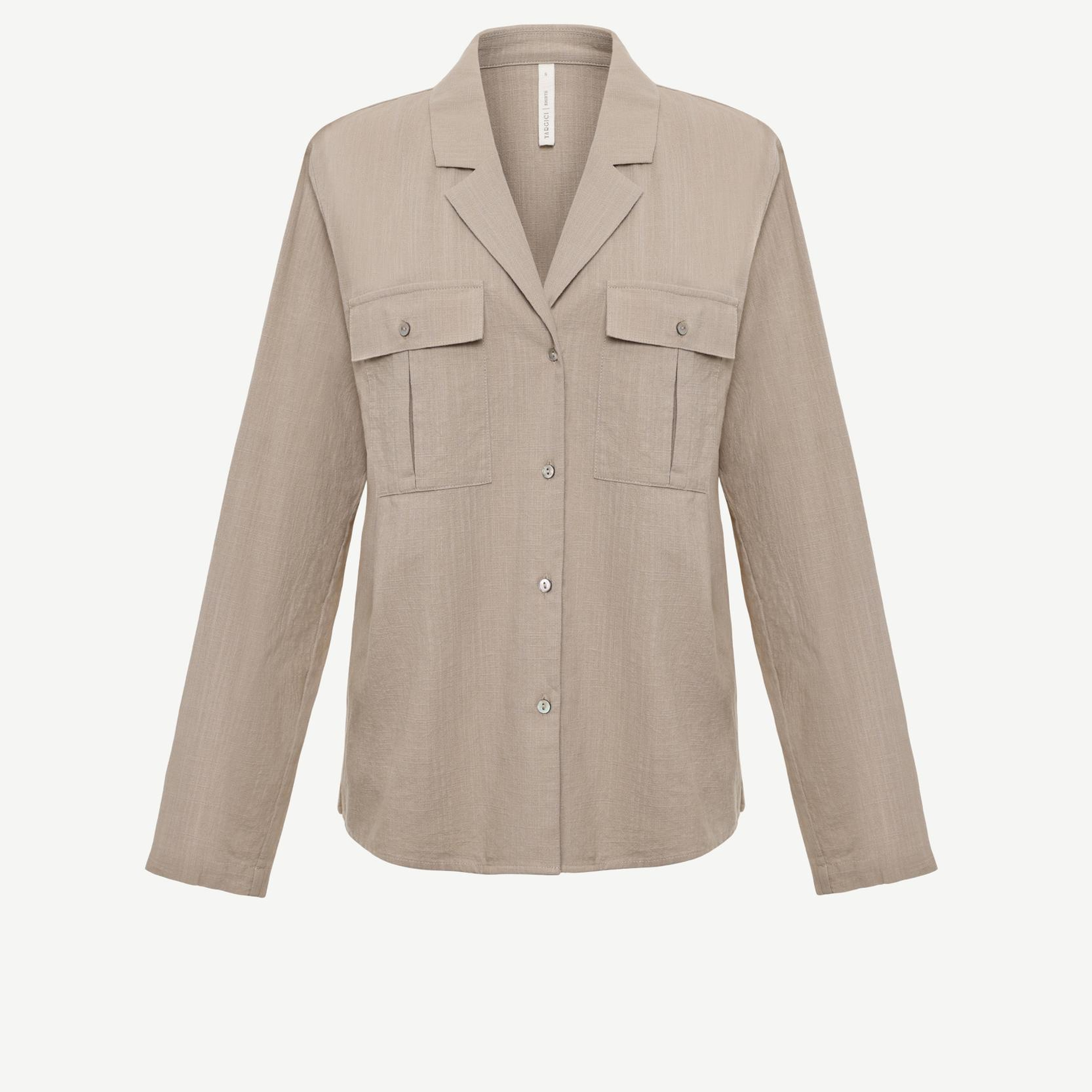 YARGICI Kolları Apoletli Gömlek