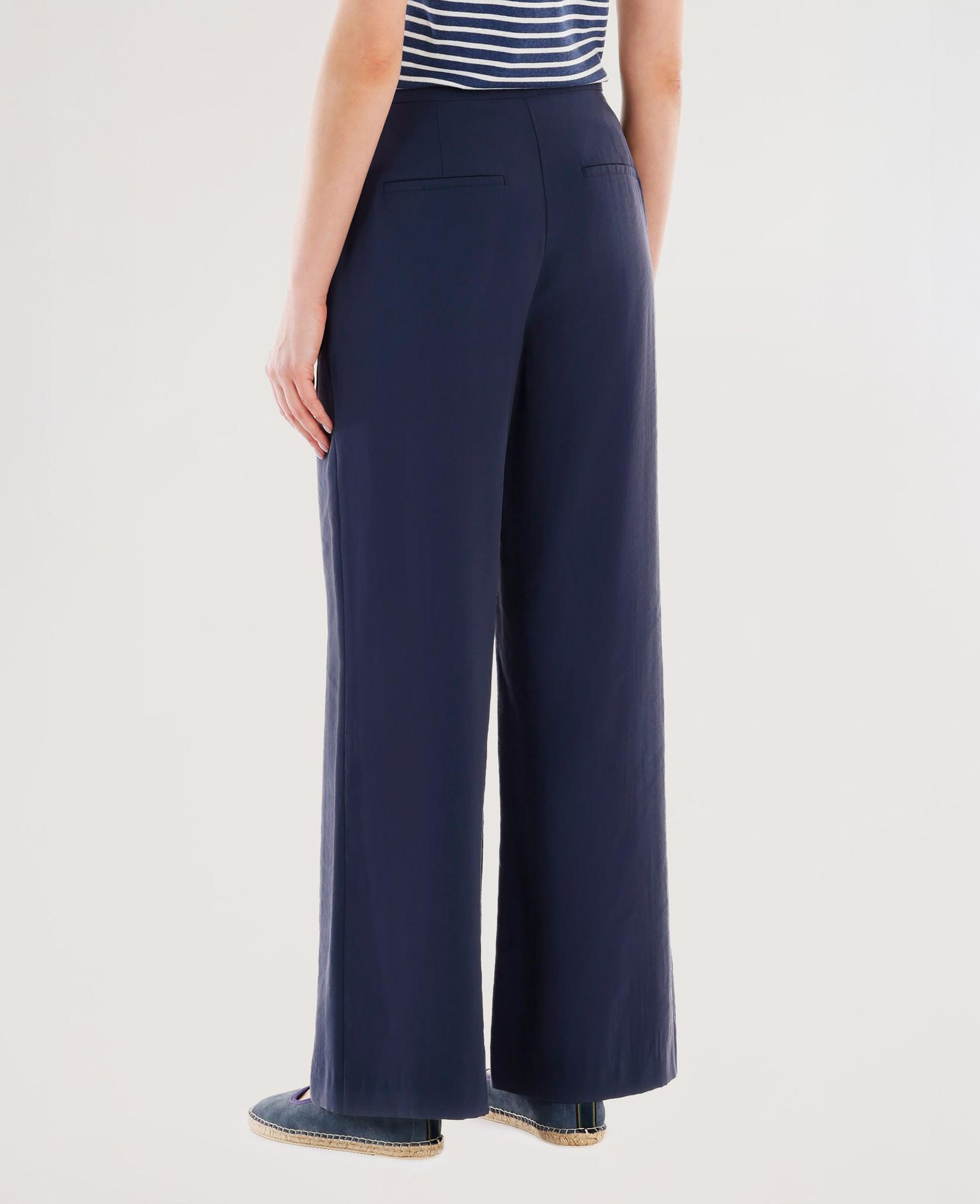 YARGICI Kruvaze Kapamalı Düz Kesim Pantolon