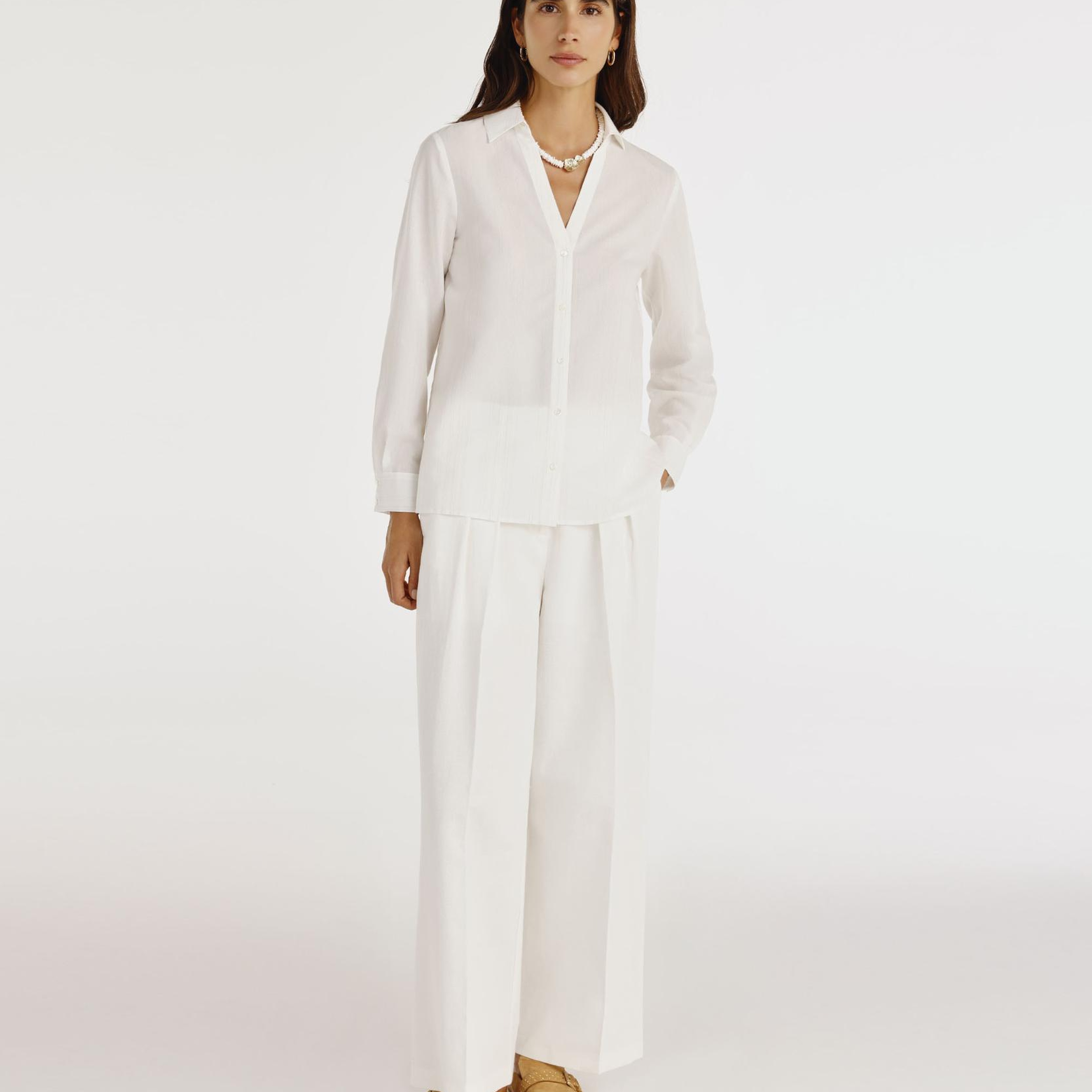 YARGICI Rahat Kesim Uzun Kollu Gömlek