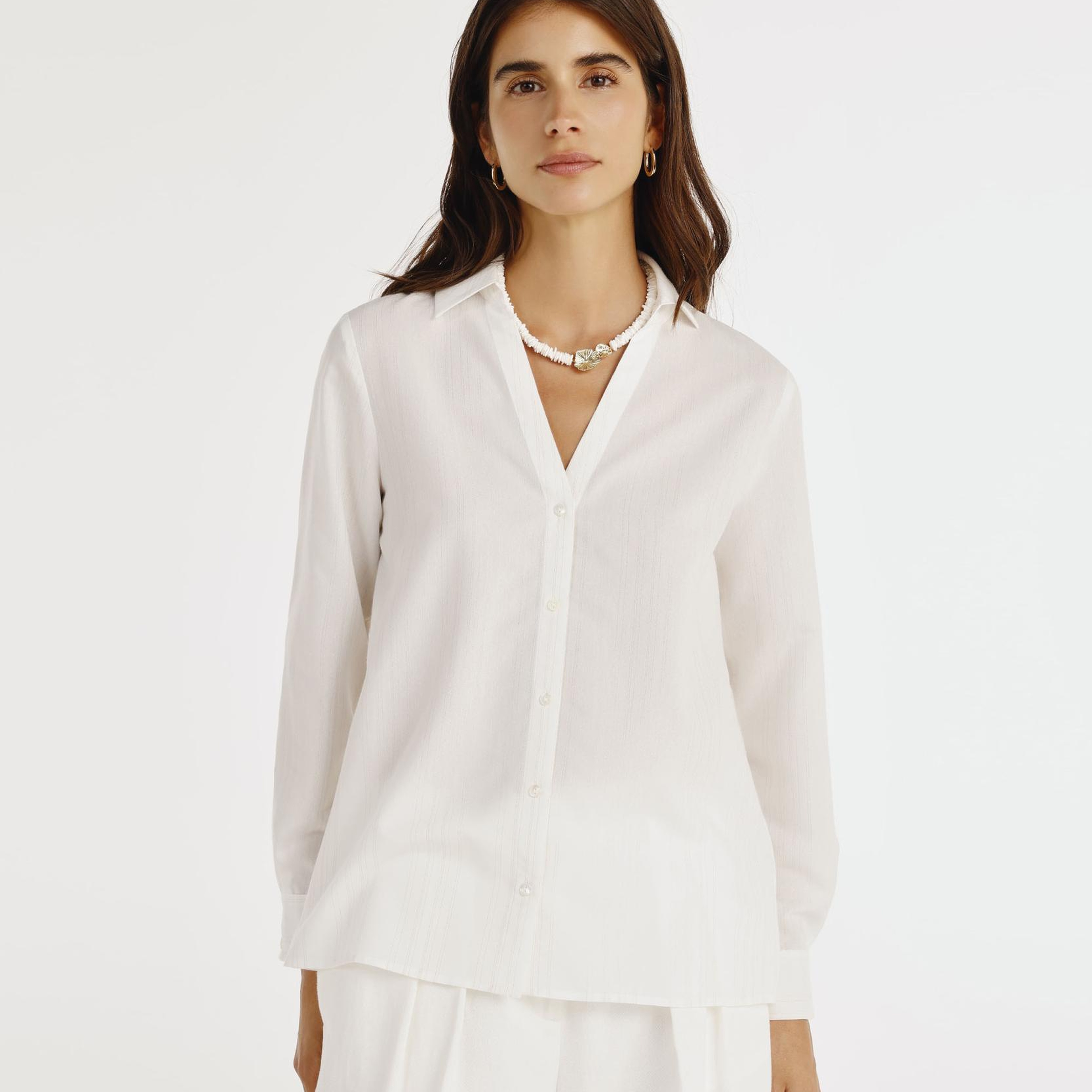 YARGICI Rahat Kesim Uzun Kollu Gömlek