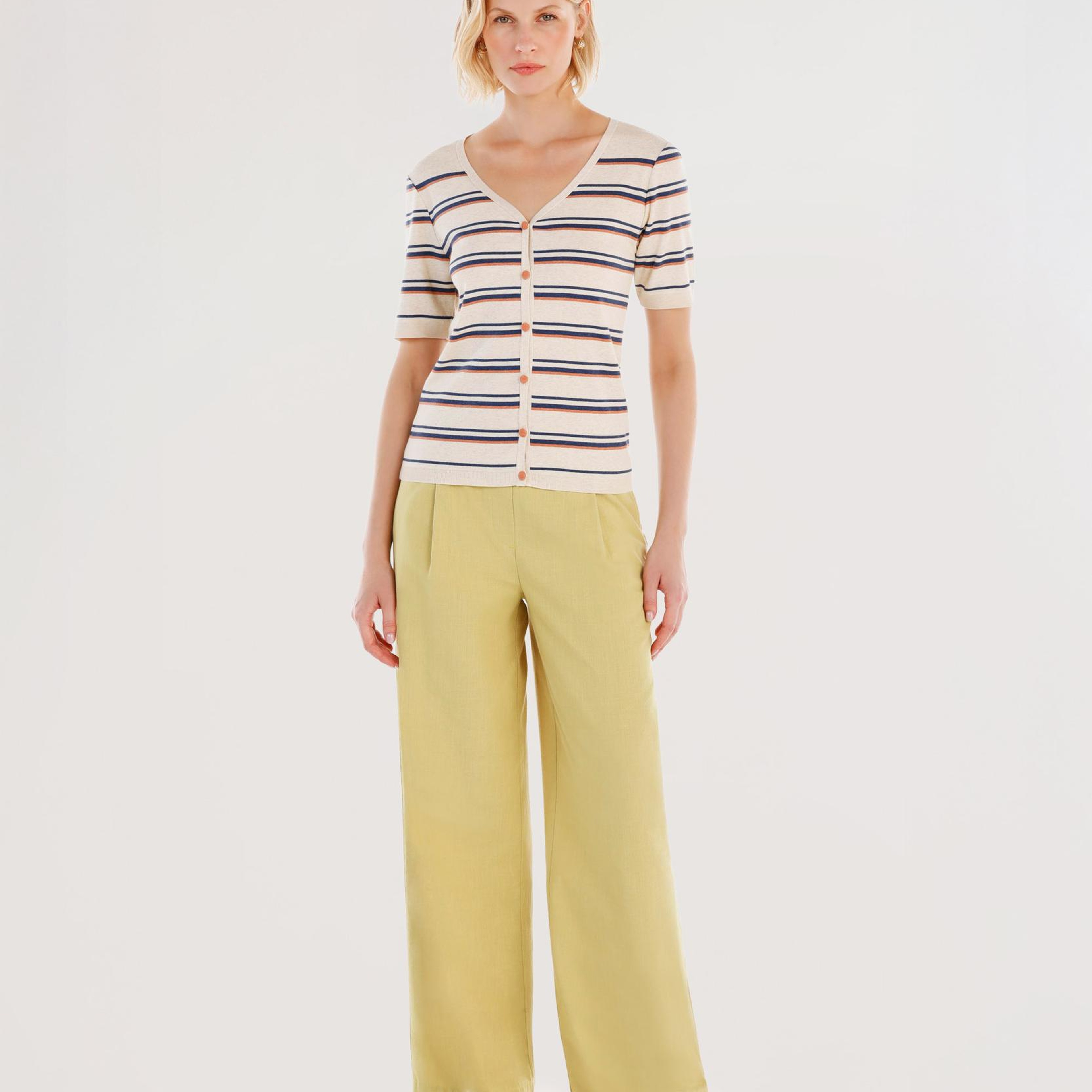 YARGICI Düz Kesim Pantolon