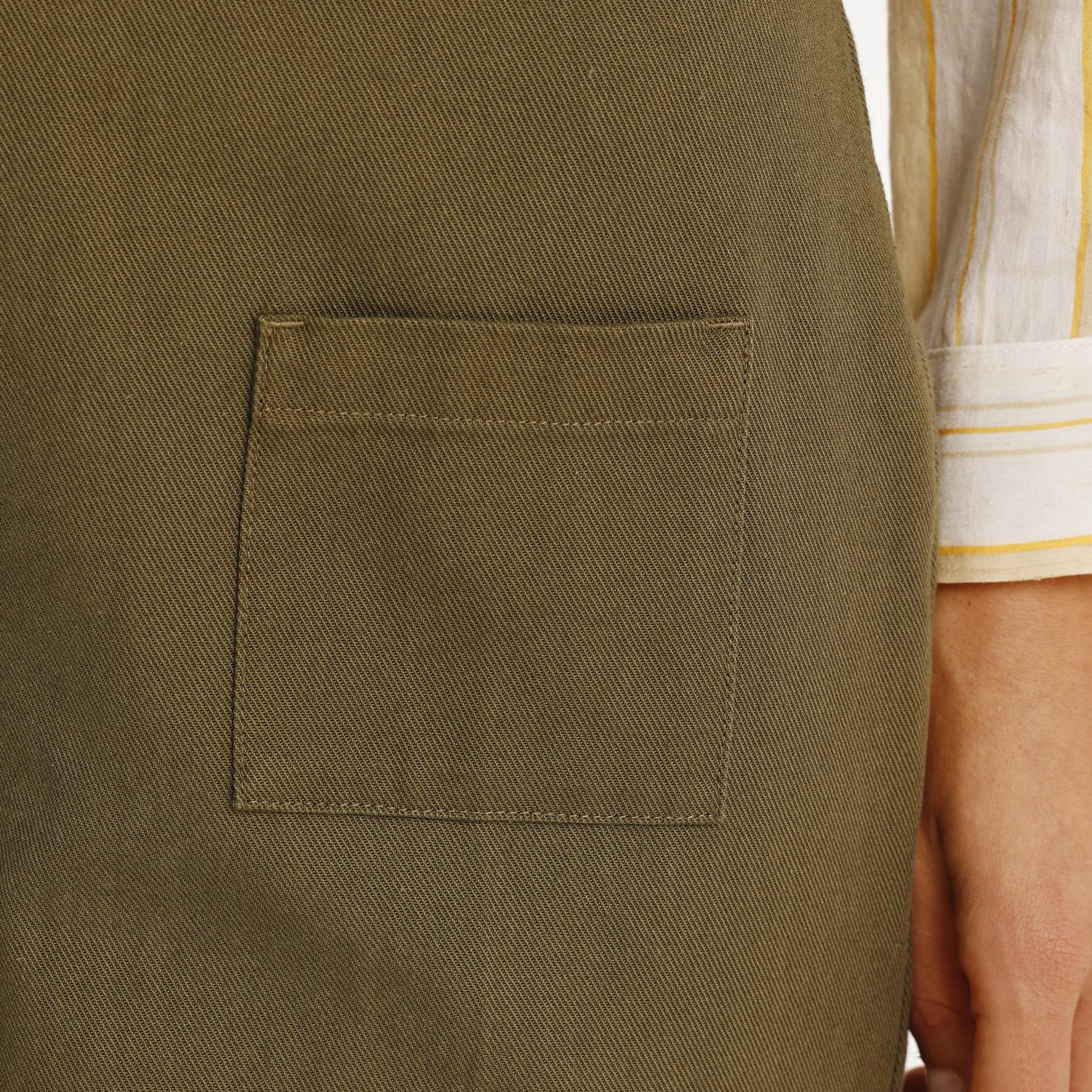 YARGICI Önü Cepli Bol Kesim Pantolon