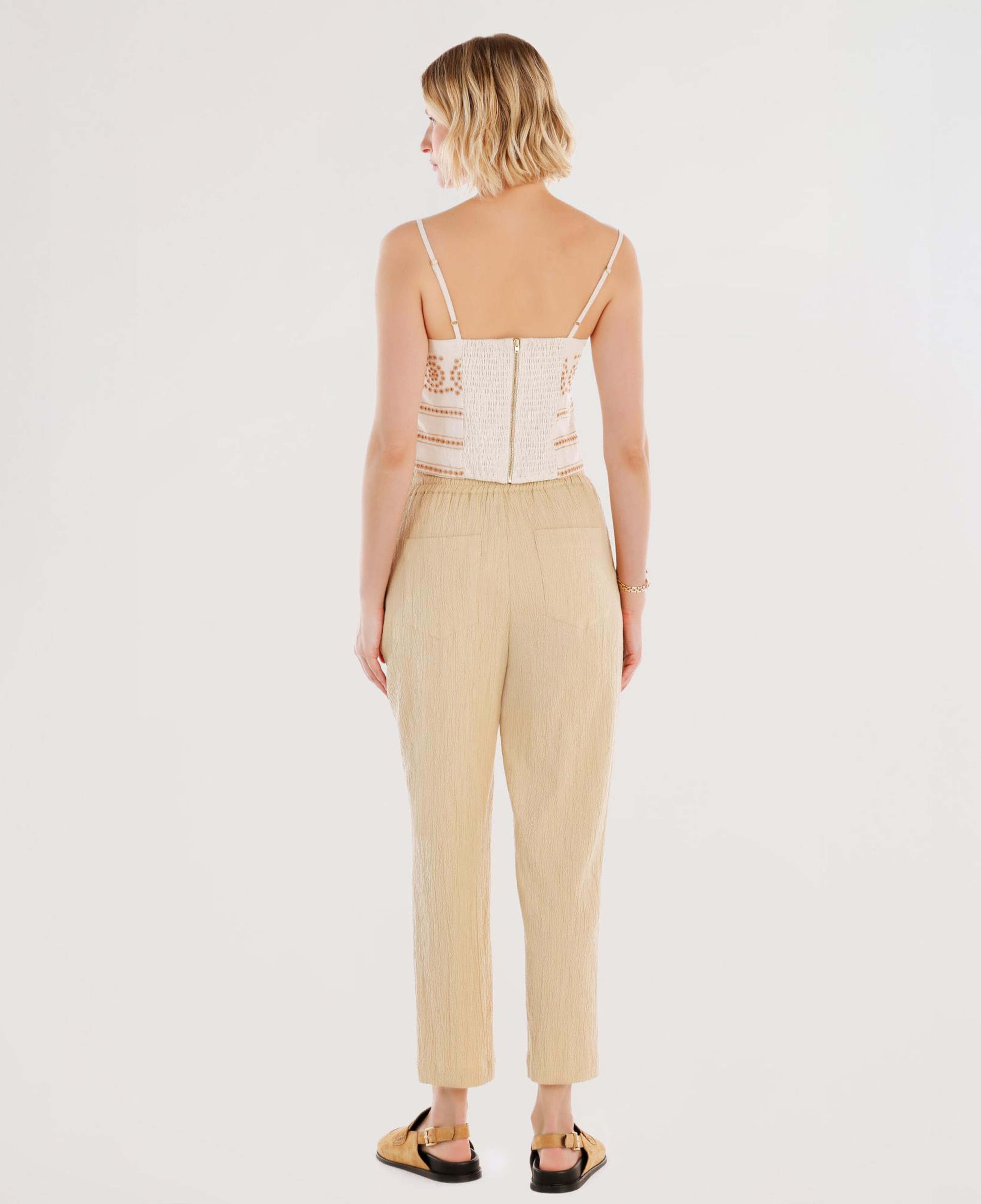 YARGICI Beli Bağlama Detaylı Pantolon