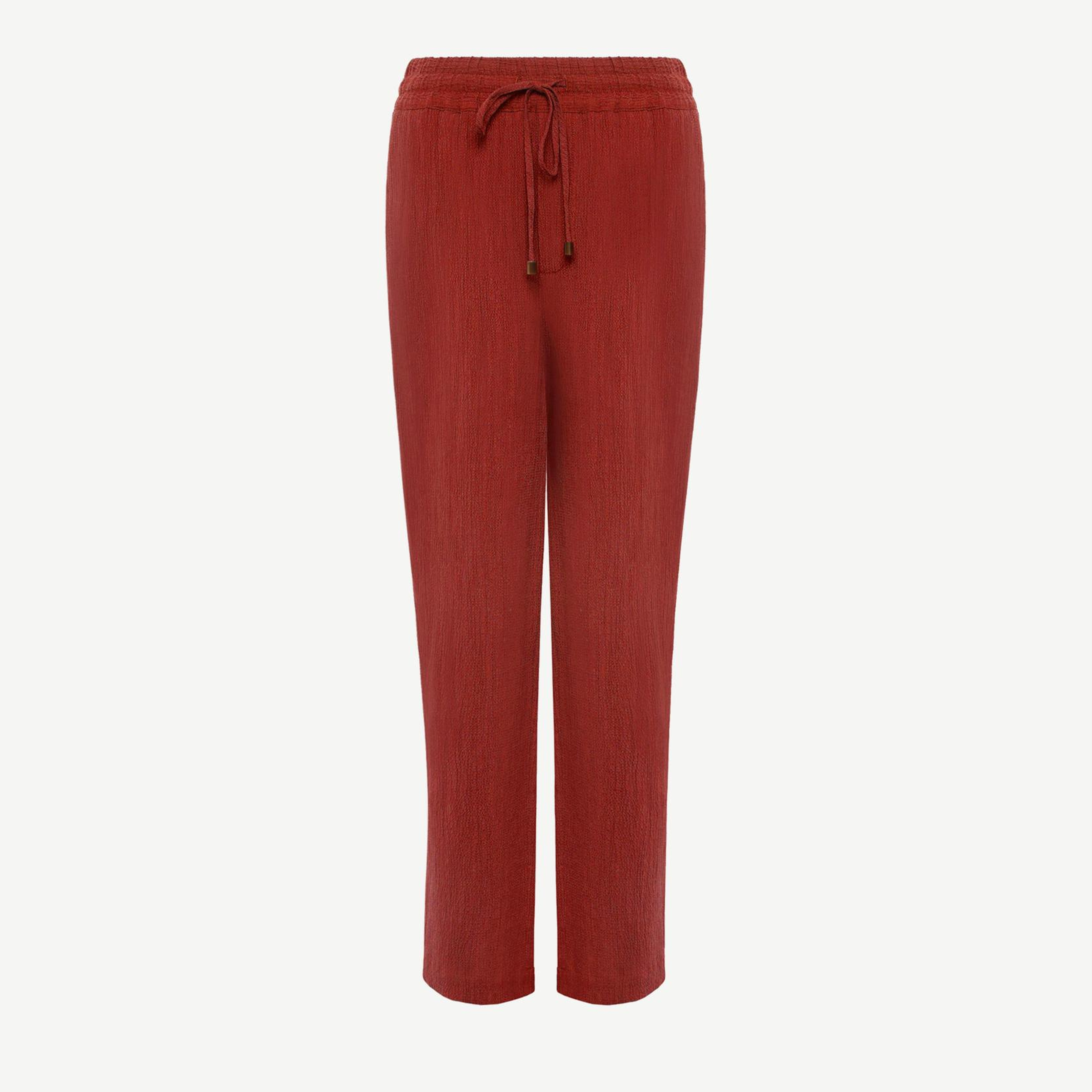 YARGICI Beli Bağlama Detaylı Pantolon