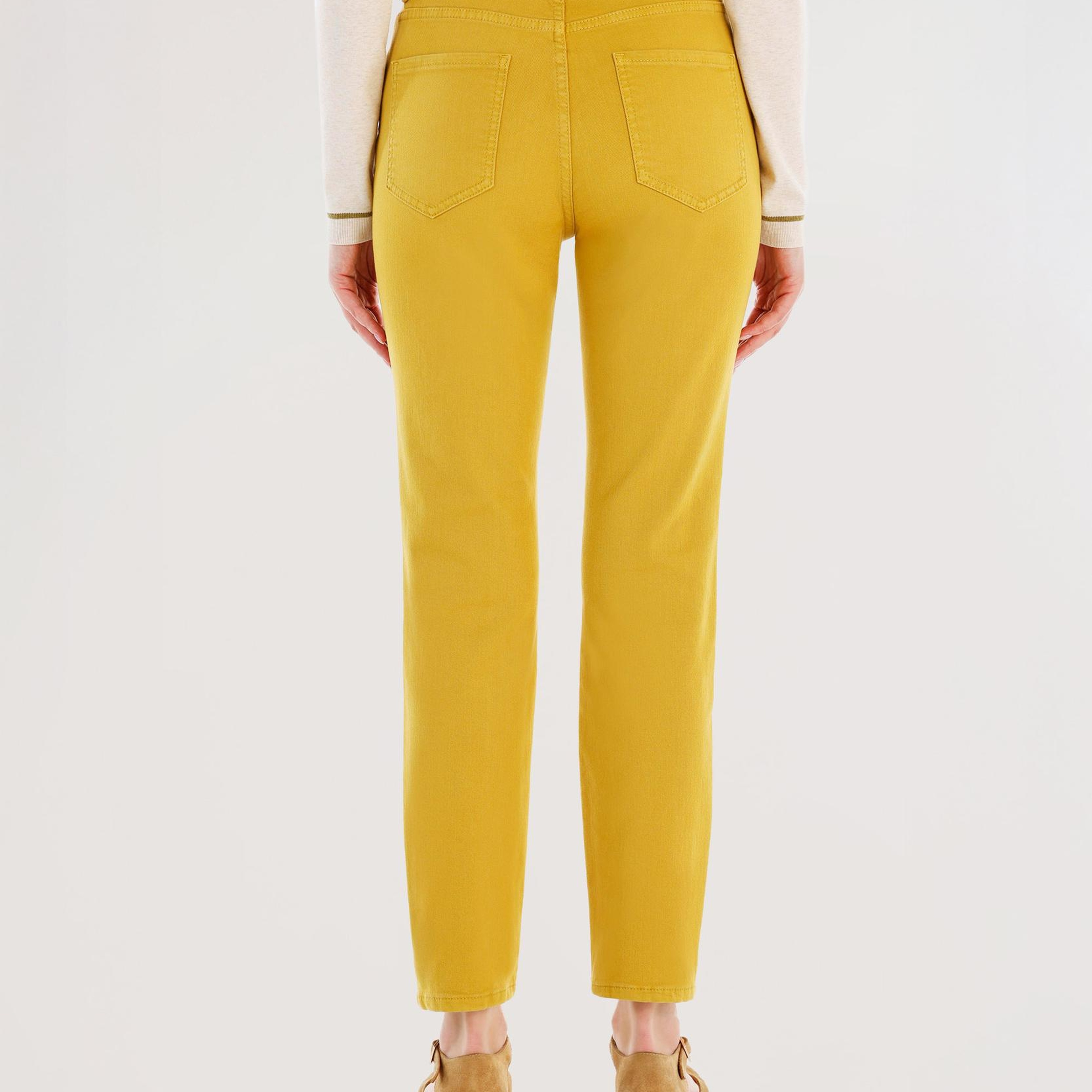 YARGICI Cep Detaylı Dar Kalıp Pantolon