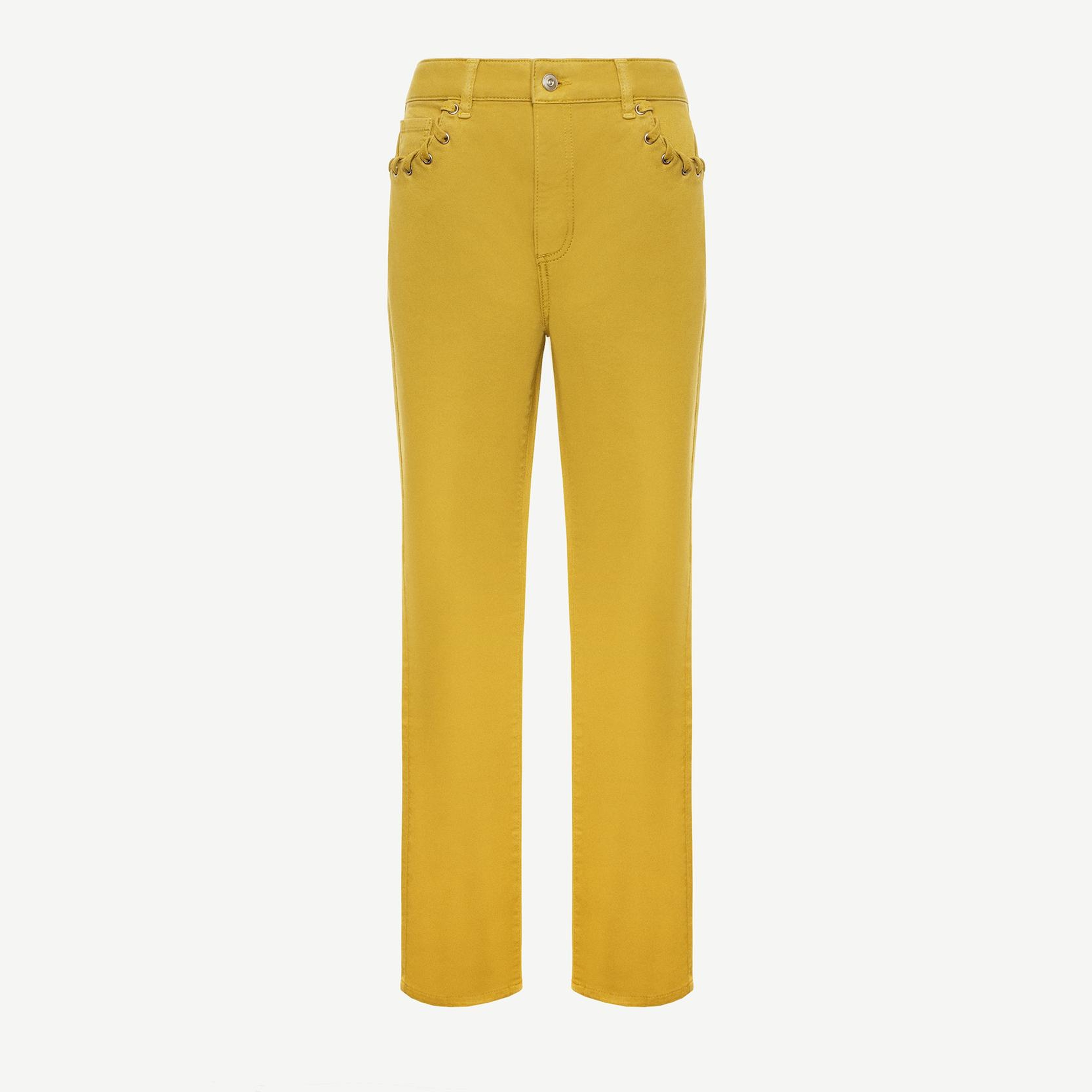 YARGICI Cep Detaylı Dar Kalıp Pantolon